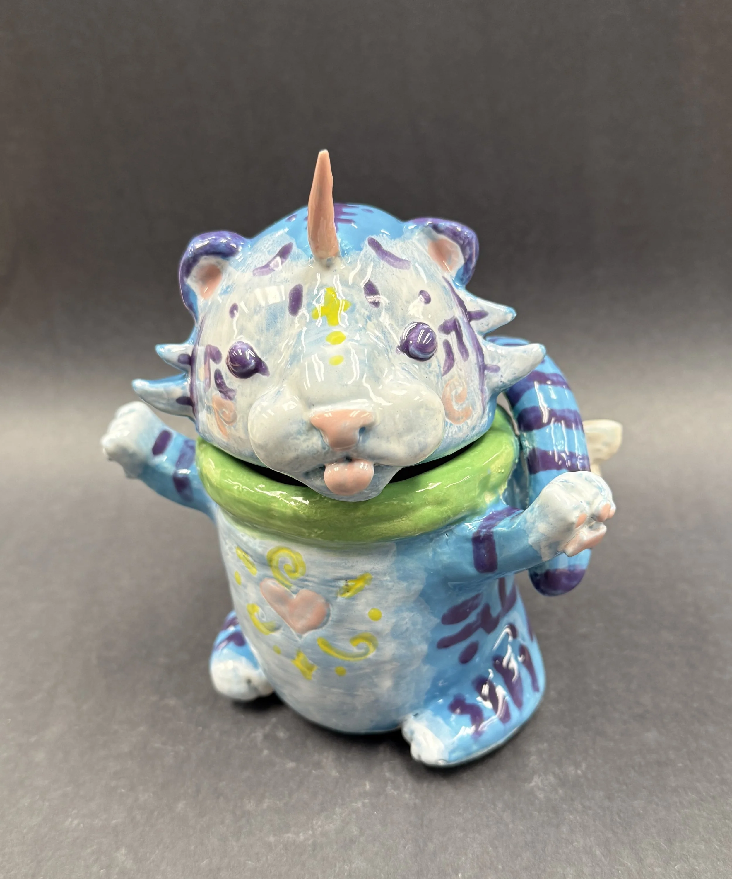 Ceramic Animal Jar