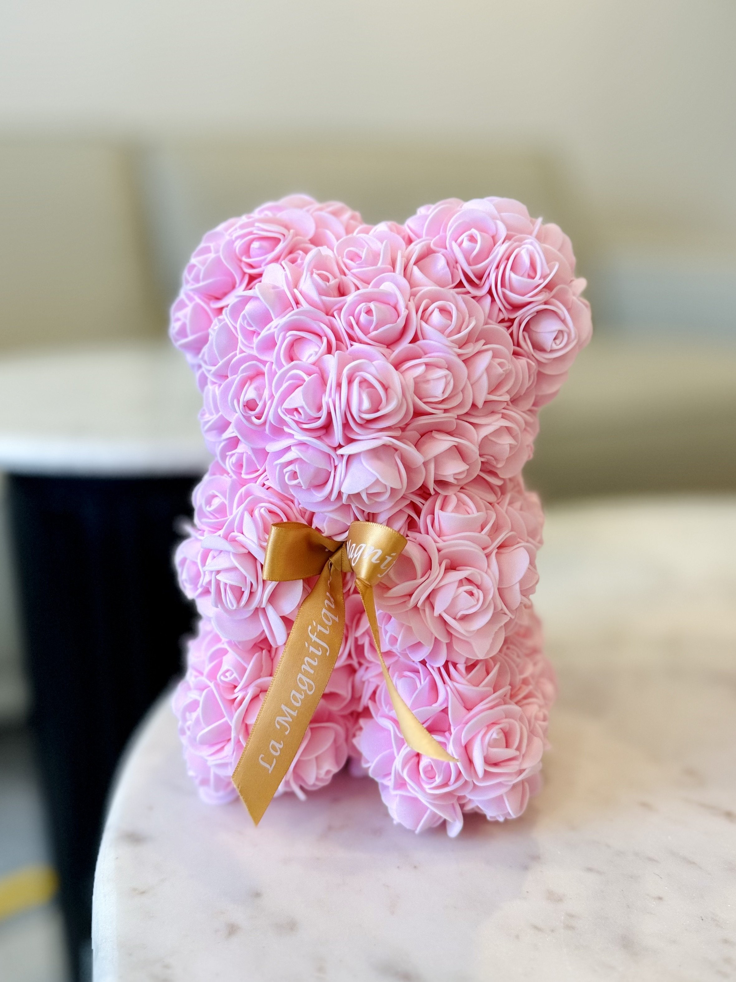 Pink Rose Bear