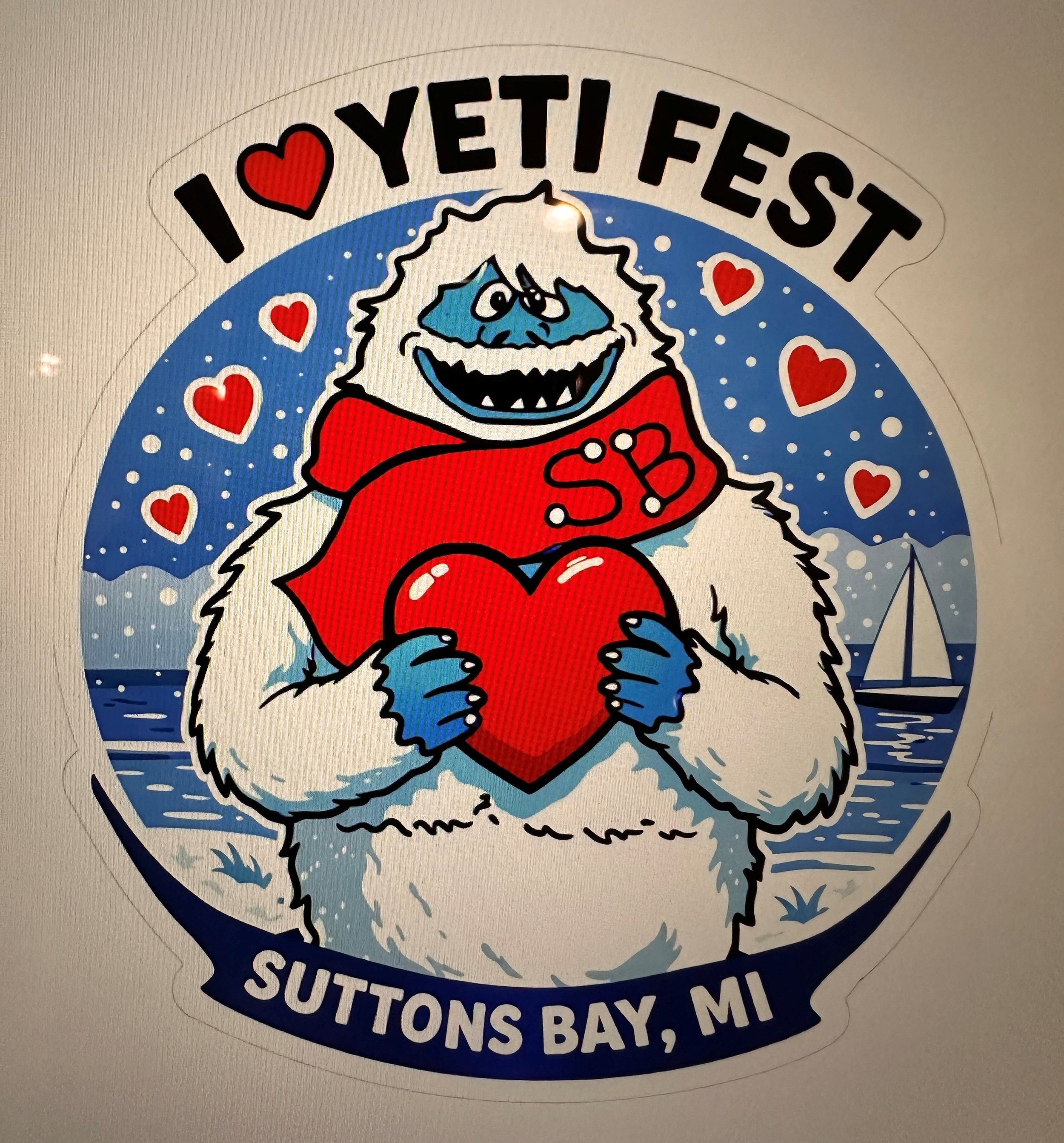 **NEW** Yeti Fest Sticker