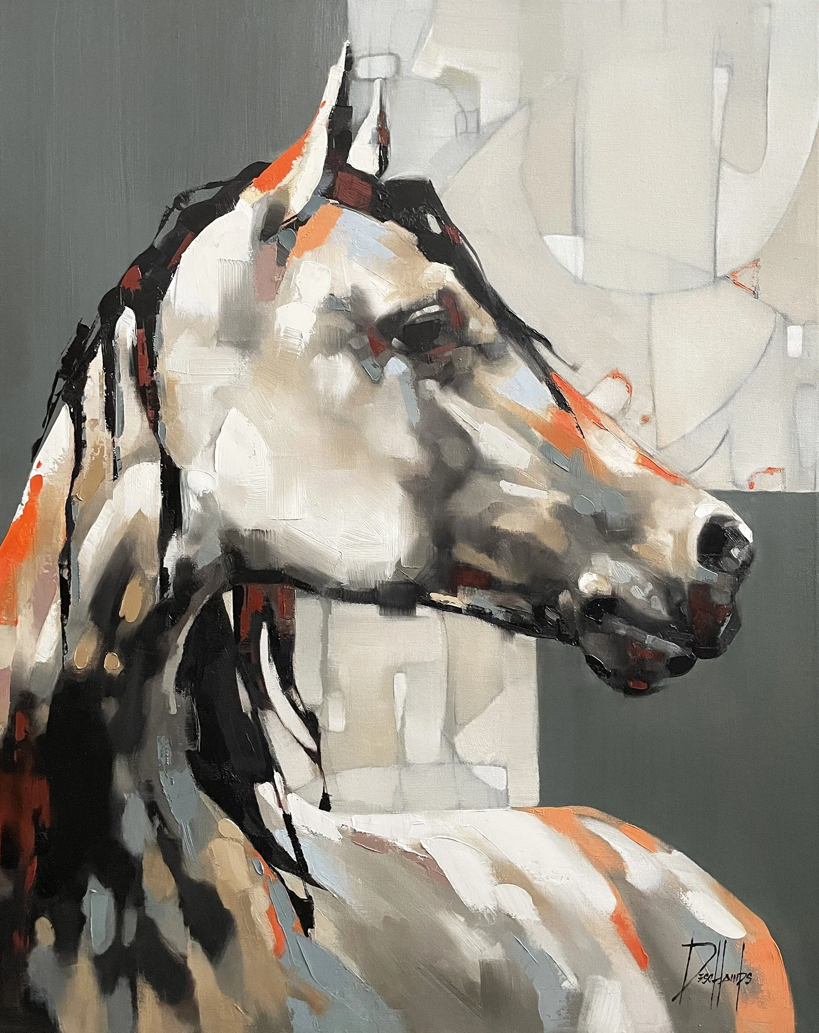 «L'aristocrate»
Huile sur toile
30x24