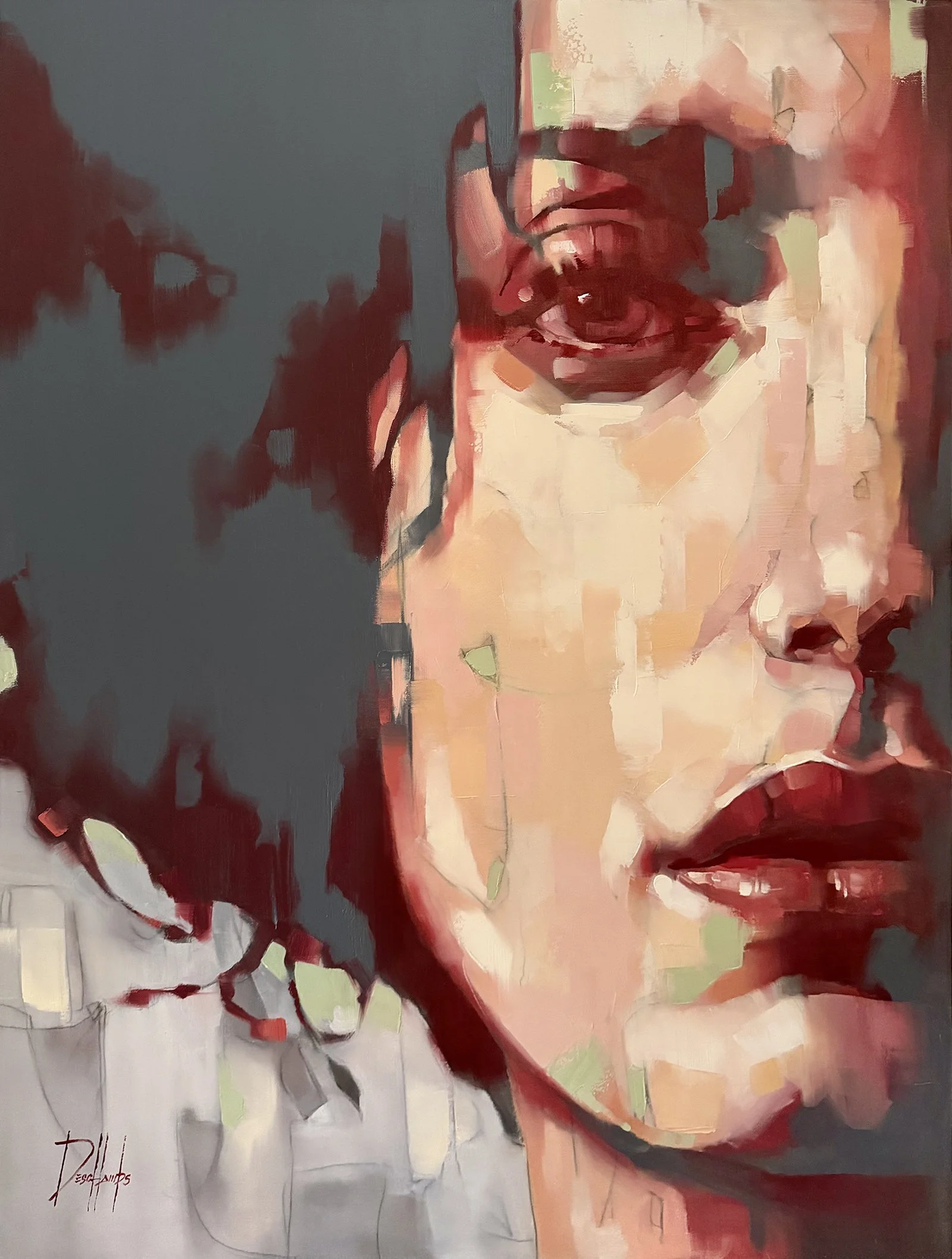 «L'Inconnue»
Huile sur toile
40x30