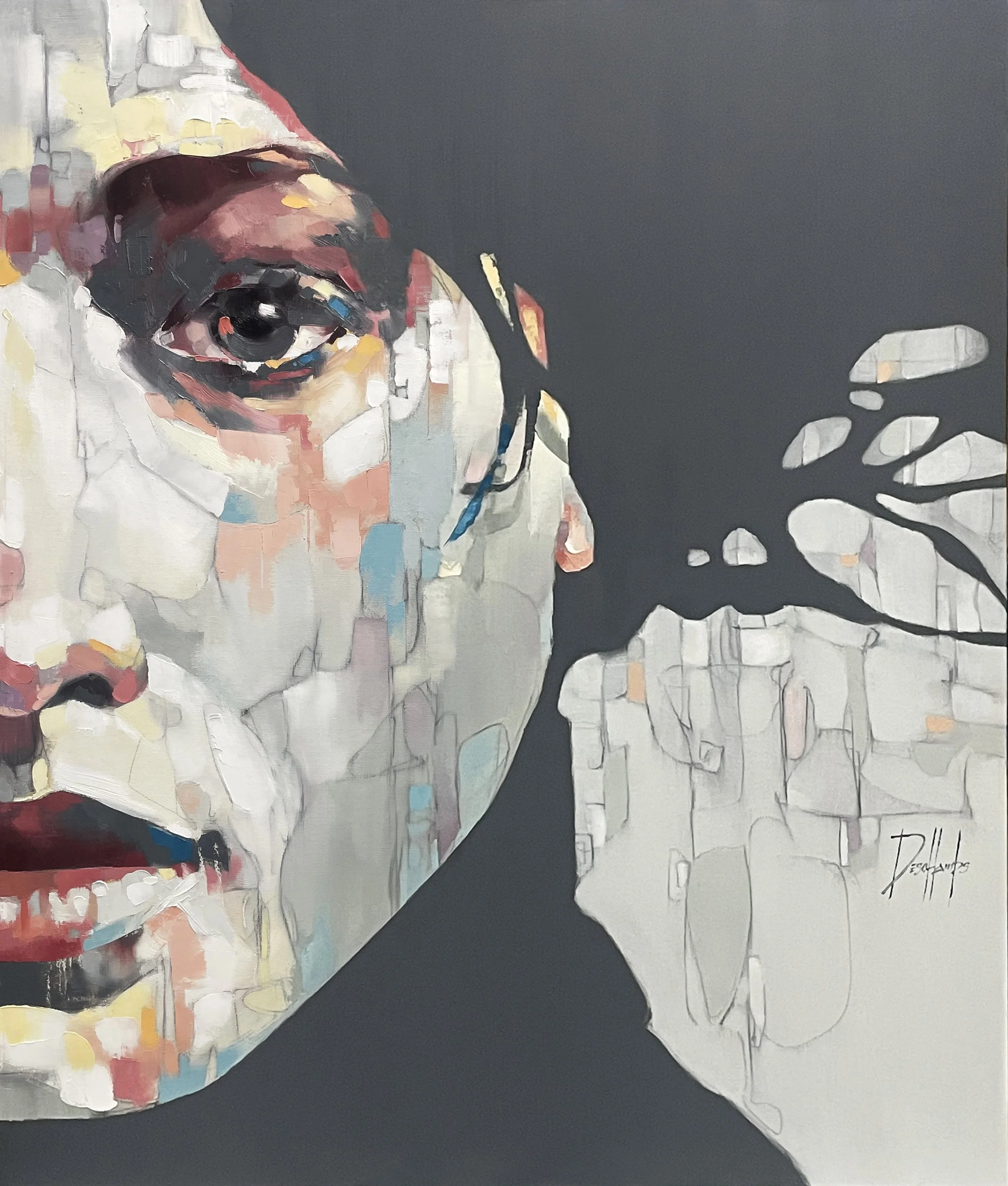 «Là où tout commence»
Huile sur toile
36x30