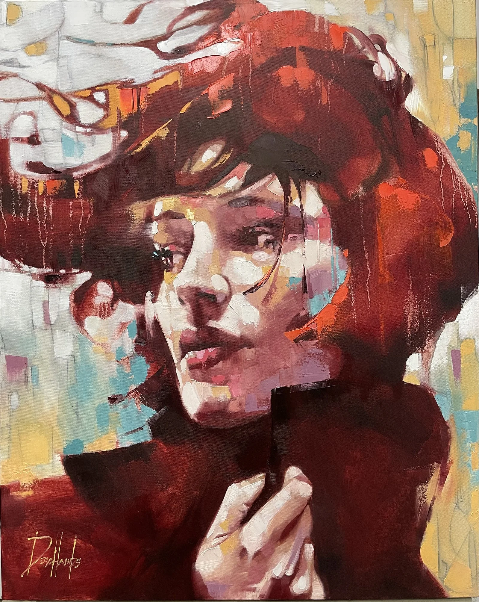 «Portée par le vent»
Huile sur toile
30x24