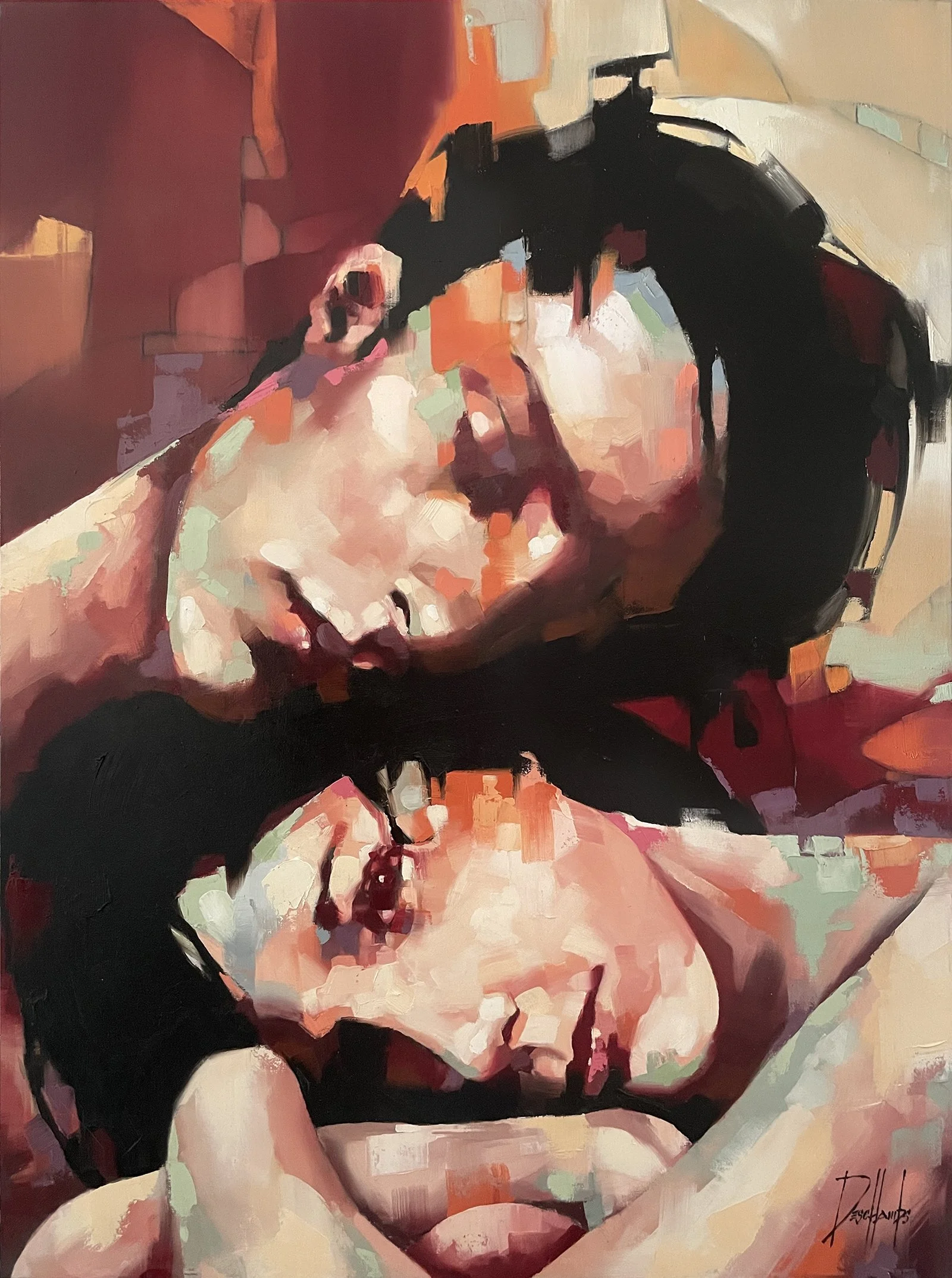«Les âmes soeurs»
Huile sur toile
40x30