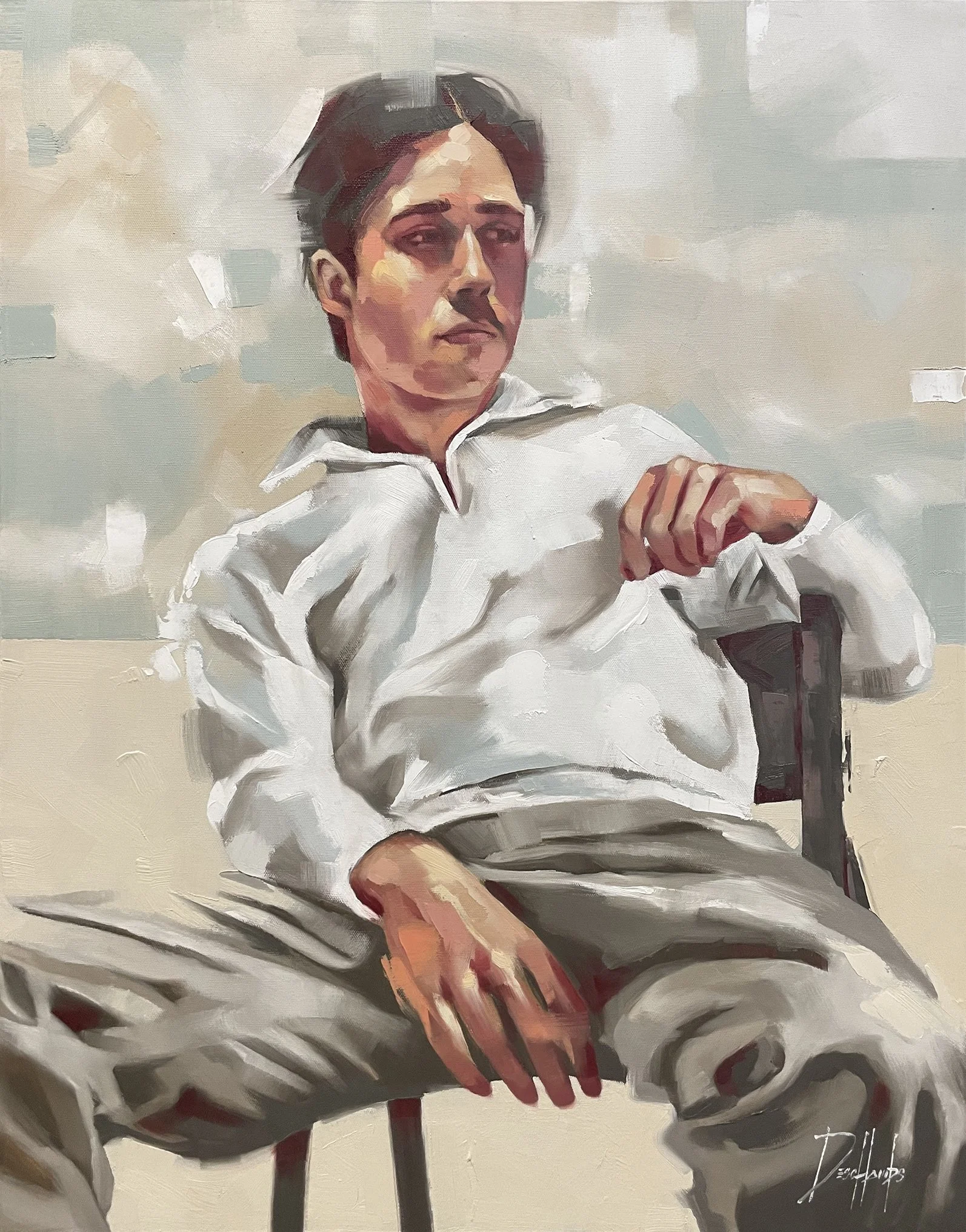 «Tristan 2.0»
Huile sur toile
28x22