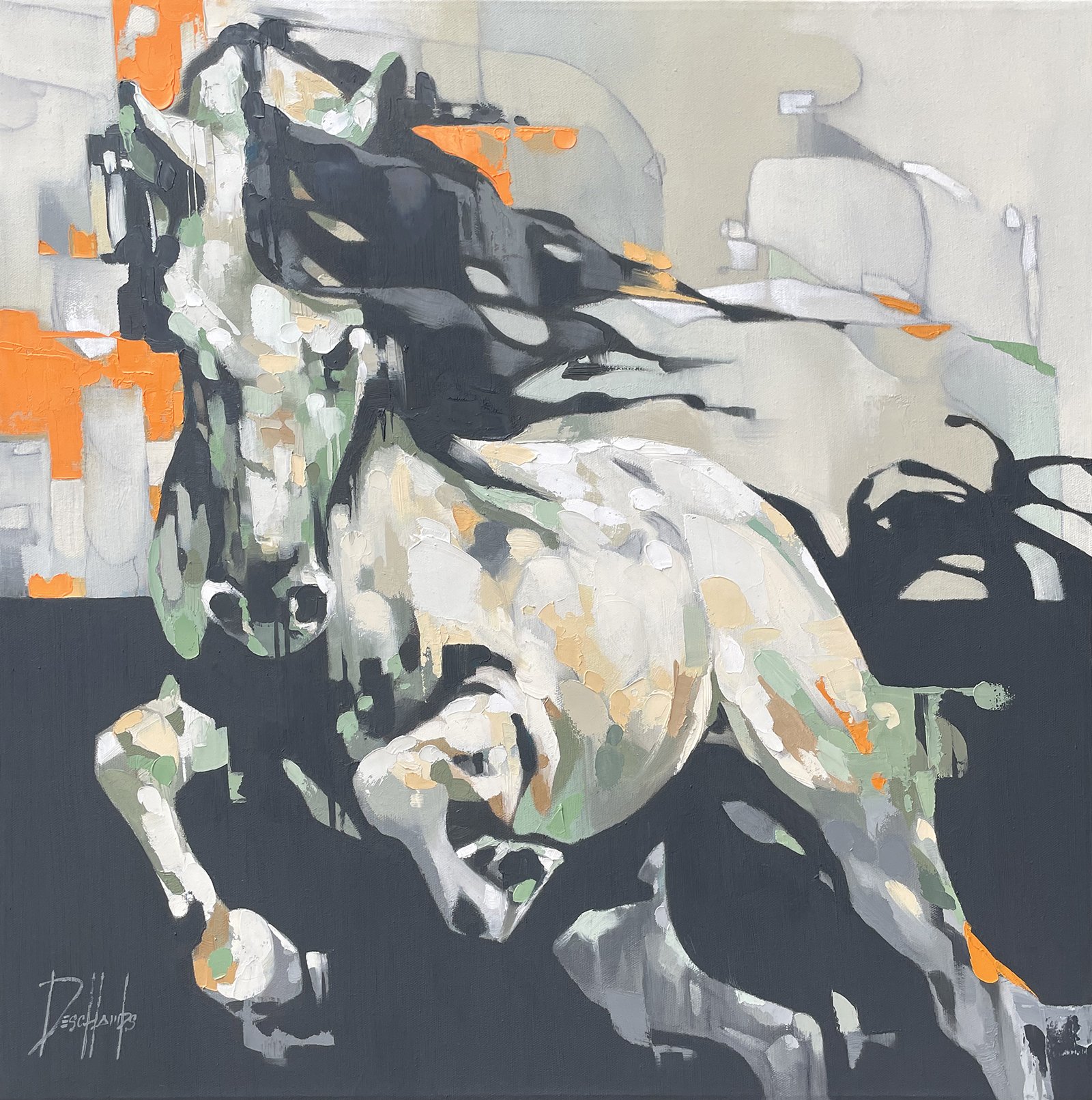 «L'échappée»
Huile sur toile
24x24