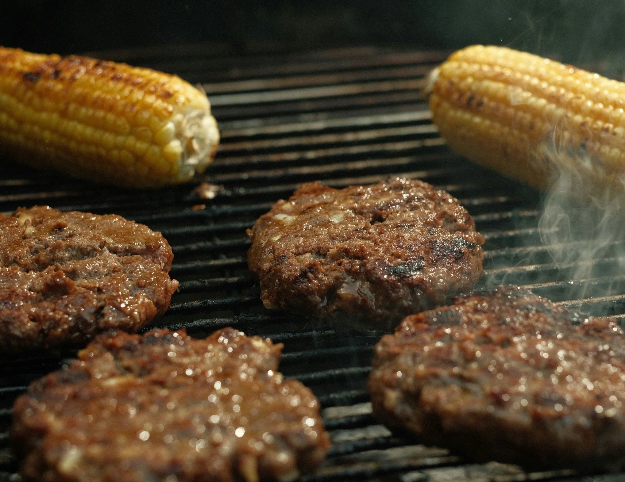 Beef Burgers with Cabbage Slaw