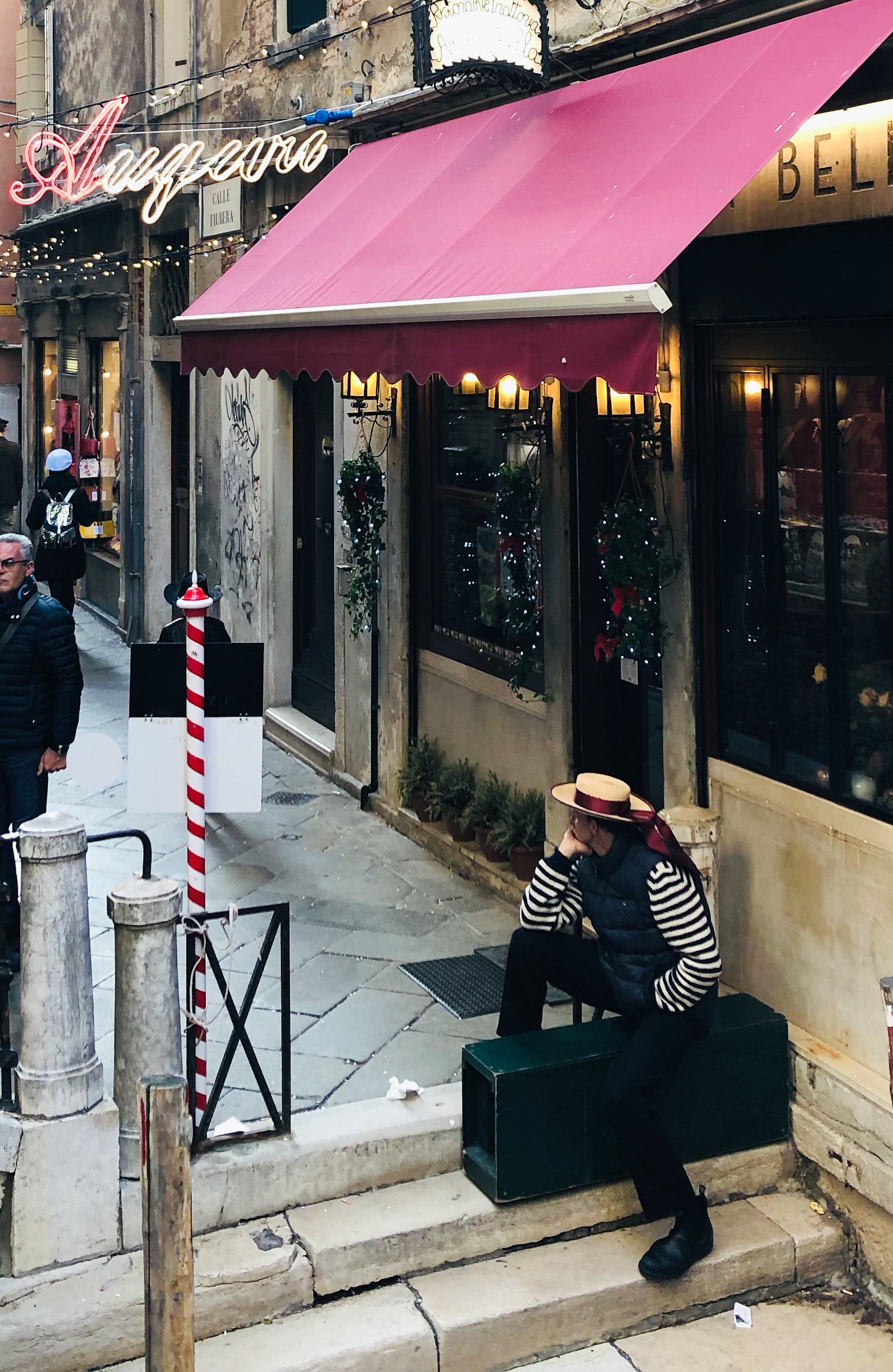 A Gondolier (Venice, Italy) 2019