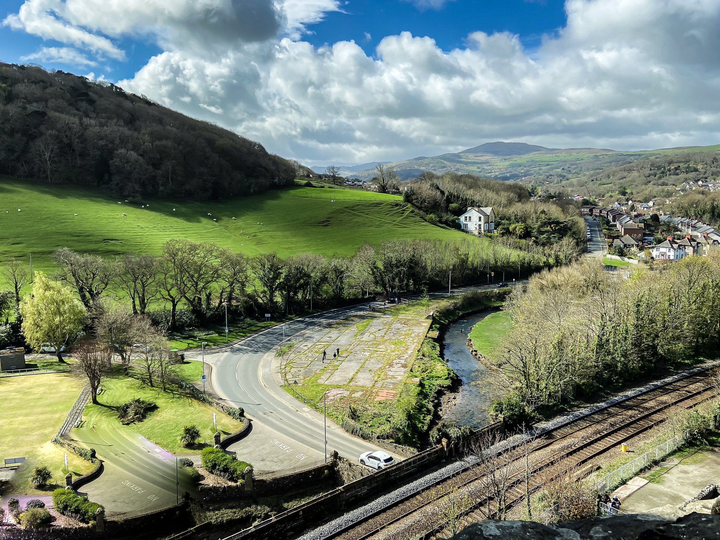 View from Conwy Castle (Conwy, Wales) 2023