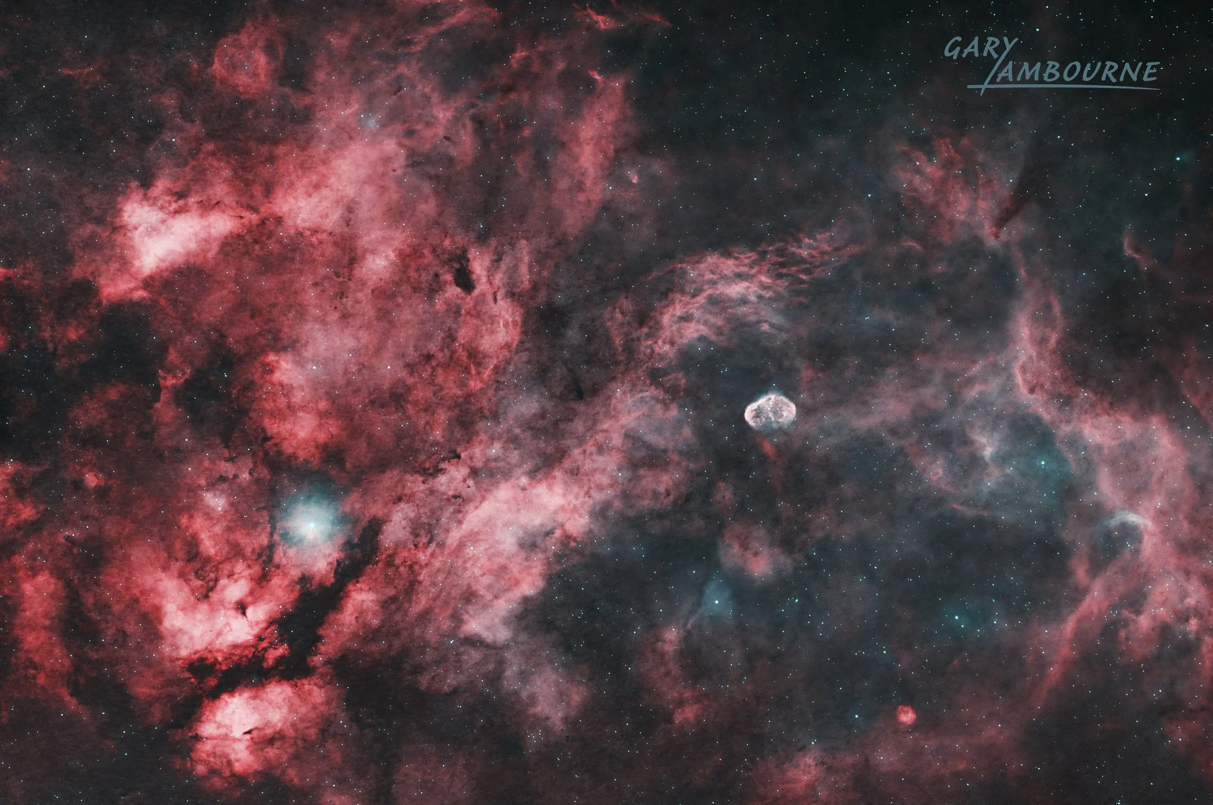 Sadr region taken with Canon EOS R Astromodified