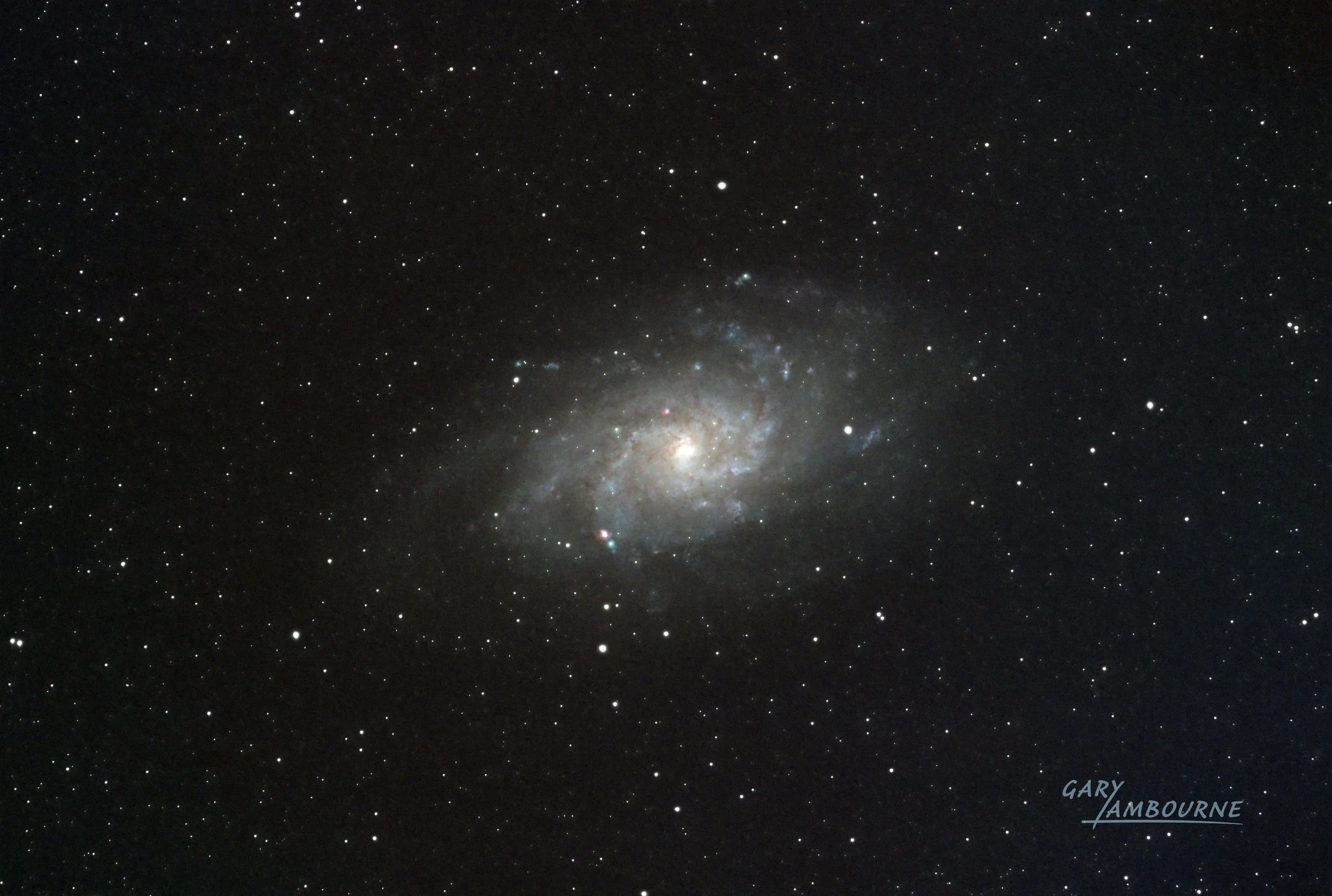 Triangulum Galaxy Astrophotography Image