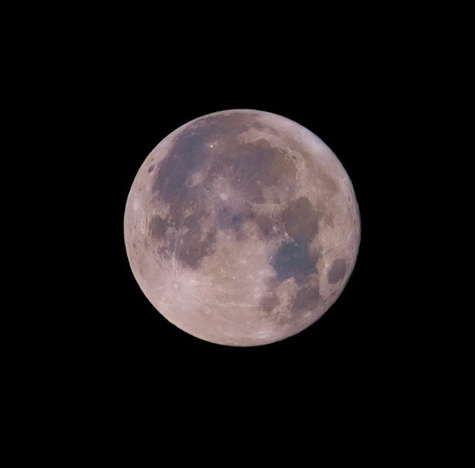Mineral Moon Astrophotography Image