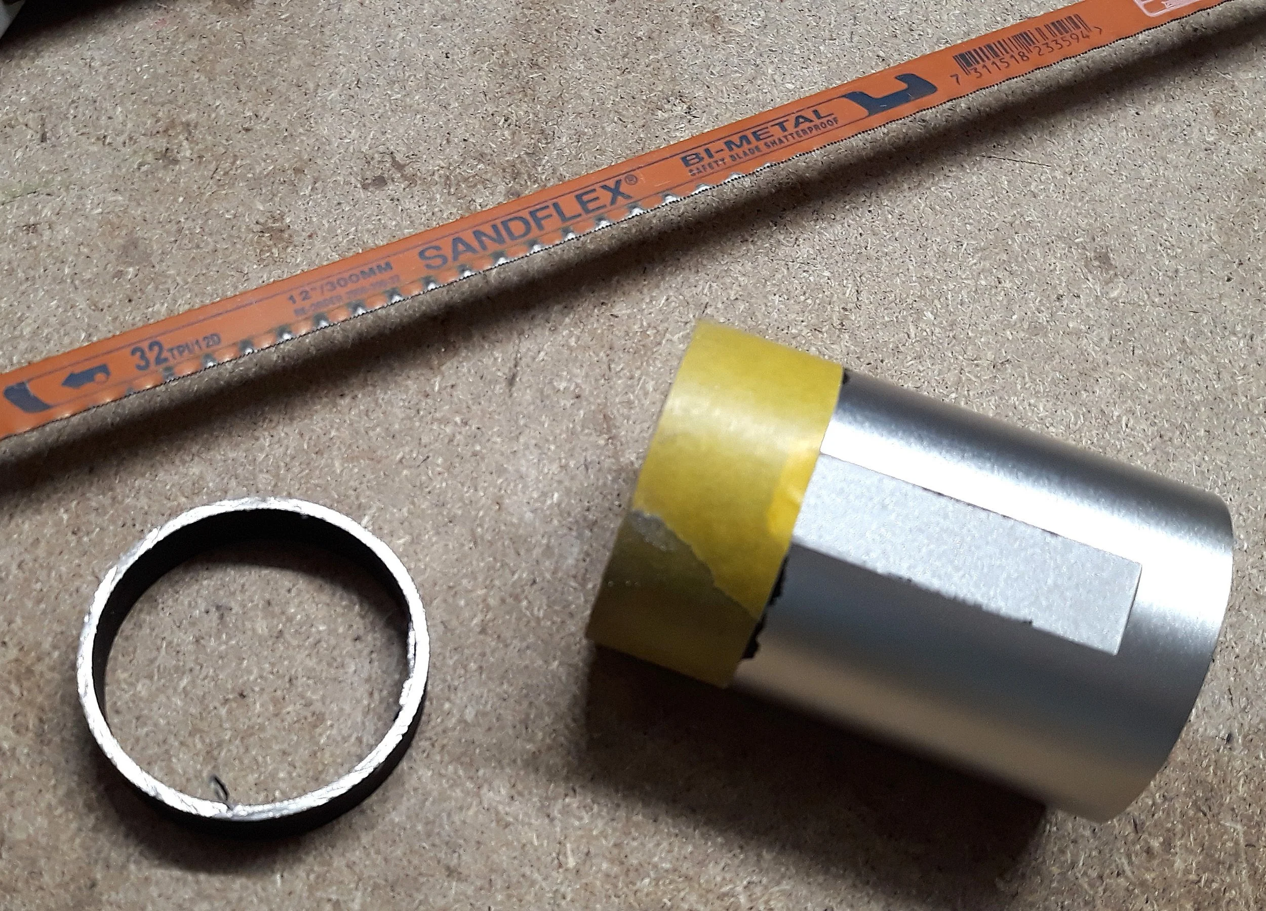 Cutting the Explorer 150P-DS focuser drawtube