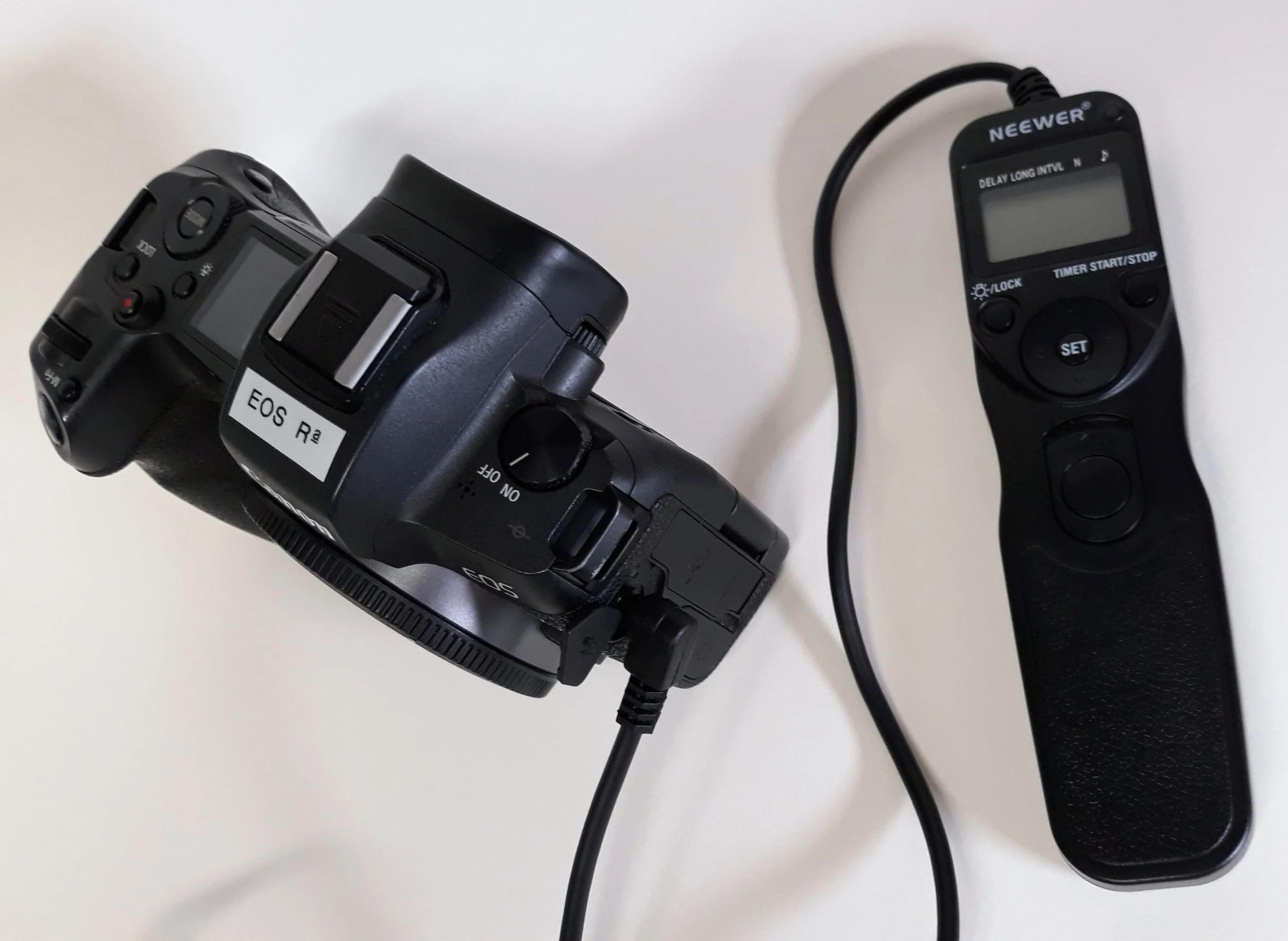 EOS R with Intervalometer