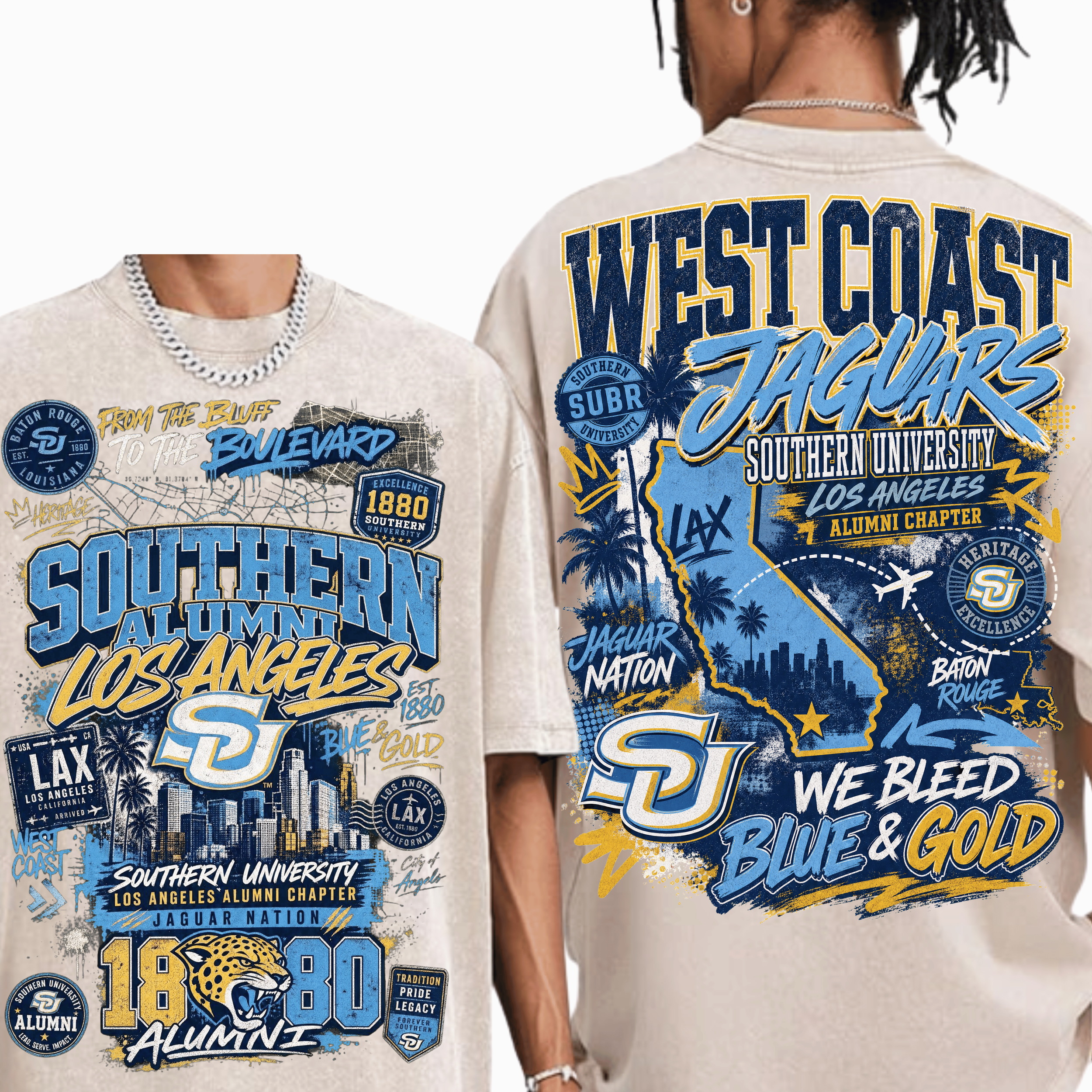 SU Los Angeles Alumni West Coast Edition Tee