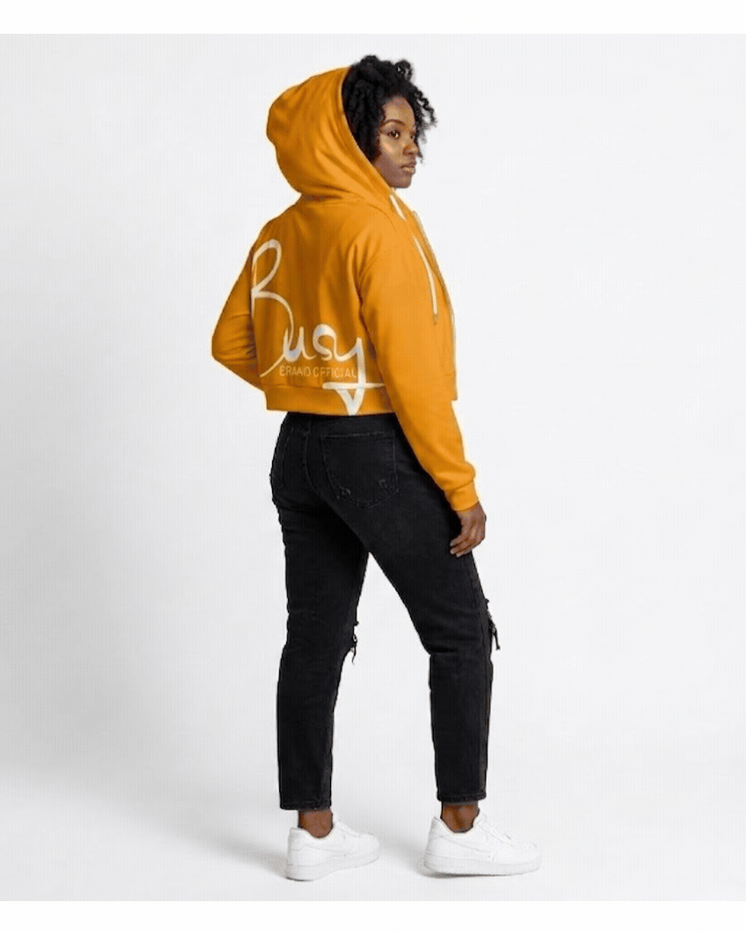 Busy Brand Street Chic Essential Cropped Hoodie