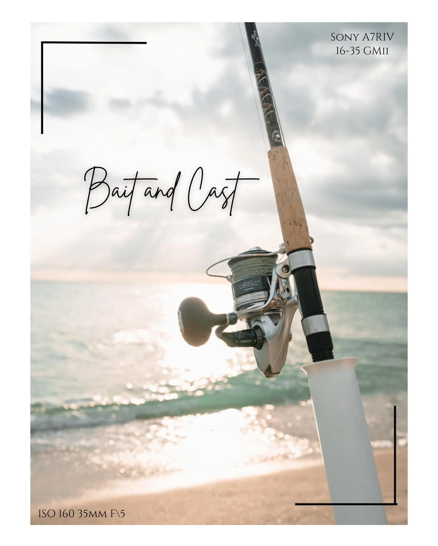 Bait &amp; Cast 
.
I&rsquo;m not much of a fisherman, but the opportunity to fish for sharks right off the beach is something I couldn&rsquo;t pass up. Granted we didn&rsquo;t catch any sharks, but the idea of reeling in a monster of death kept us go