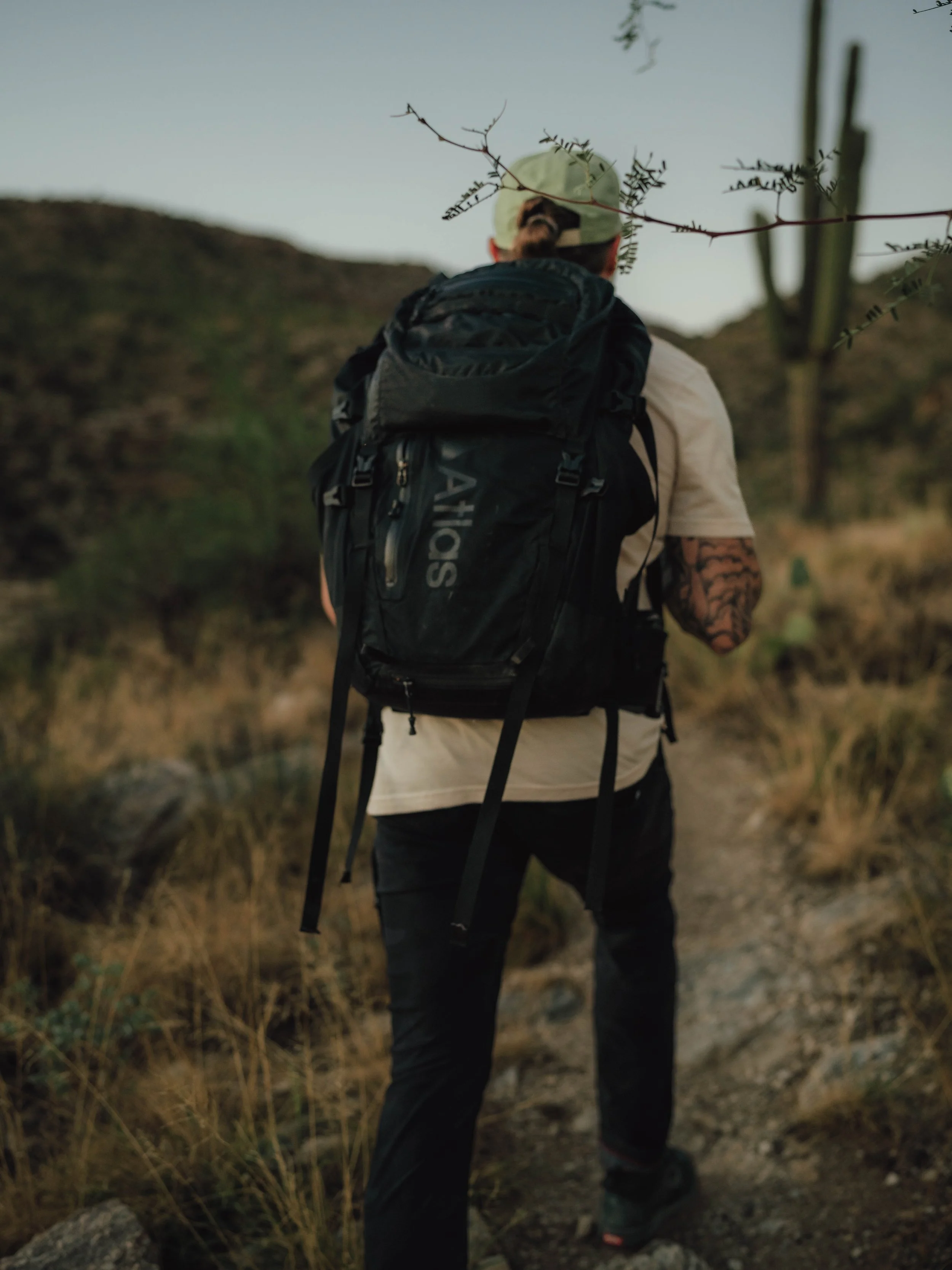 Atlas Pack Athlete with Adventurer Hip Belt