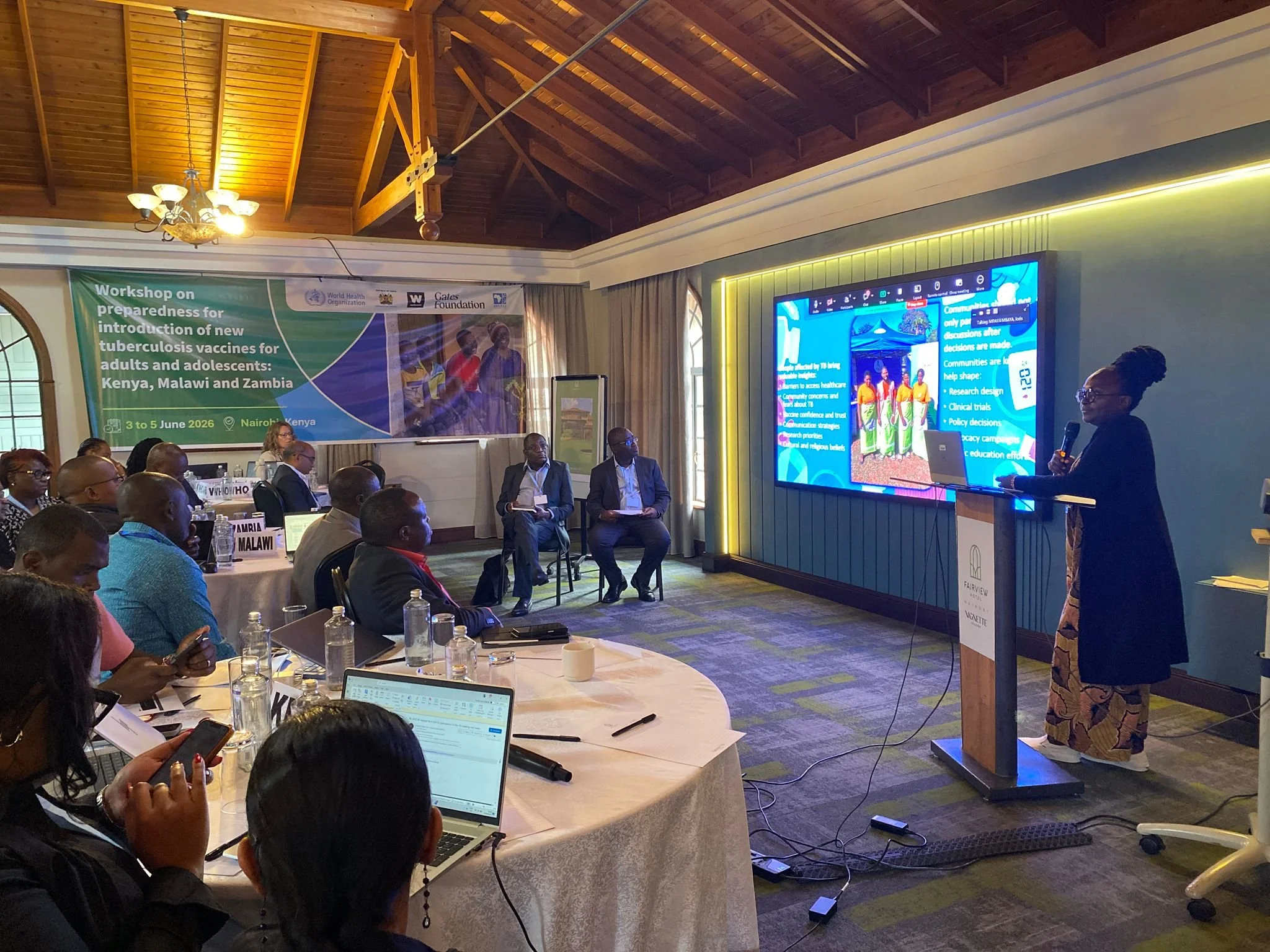 Government leaders from Kenya, Malawi, and Zambia met alongside global partners, civil society organizations and others in Nairobi, Kenya in June 2026, to discuss new TB vaccine introduction in GAVI-eligible countries.