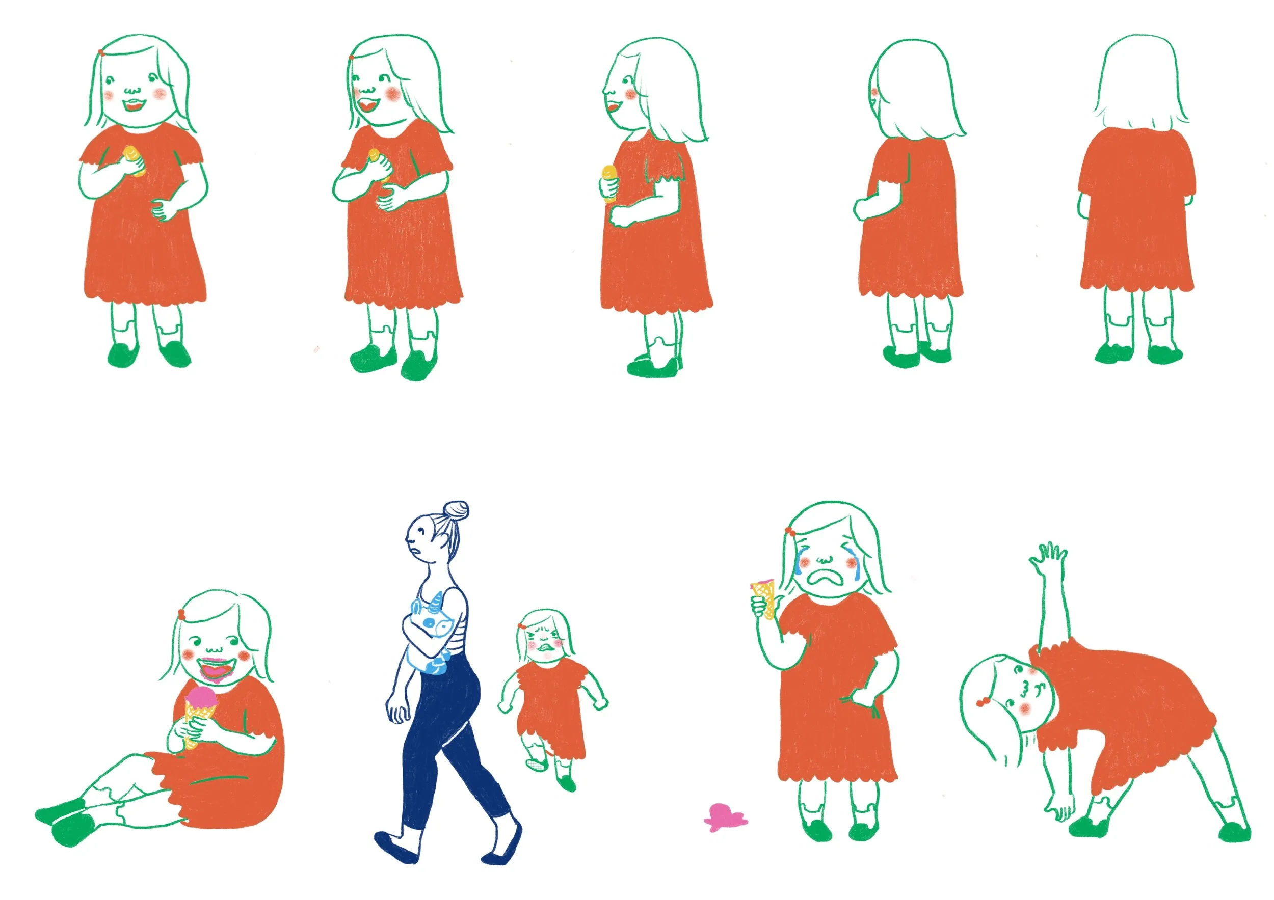 Emotional first aid character design