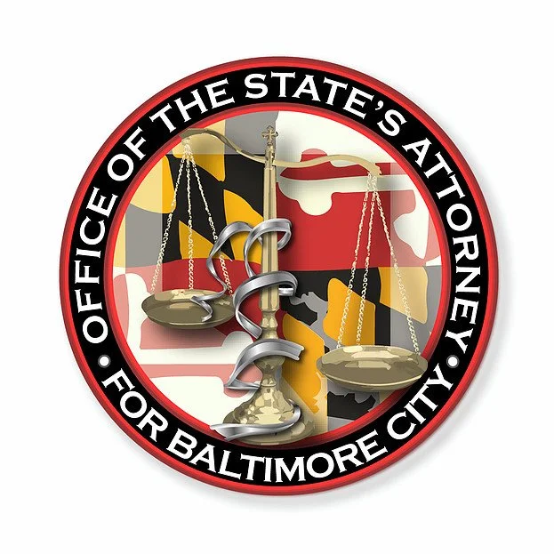 Logo for the office of the states attorney for Baltimore city