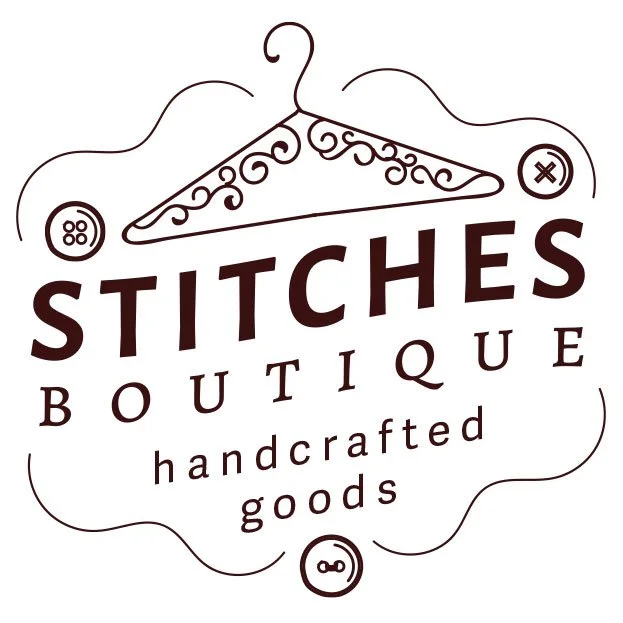 Logo for stitches boutique