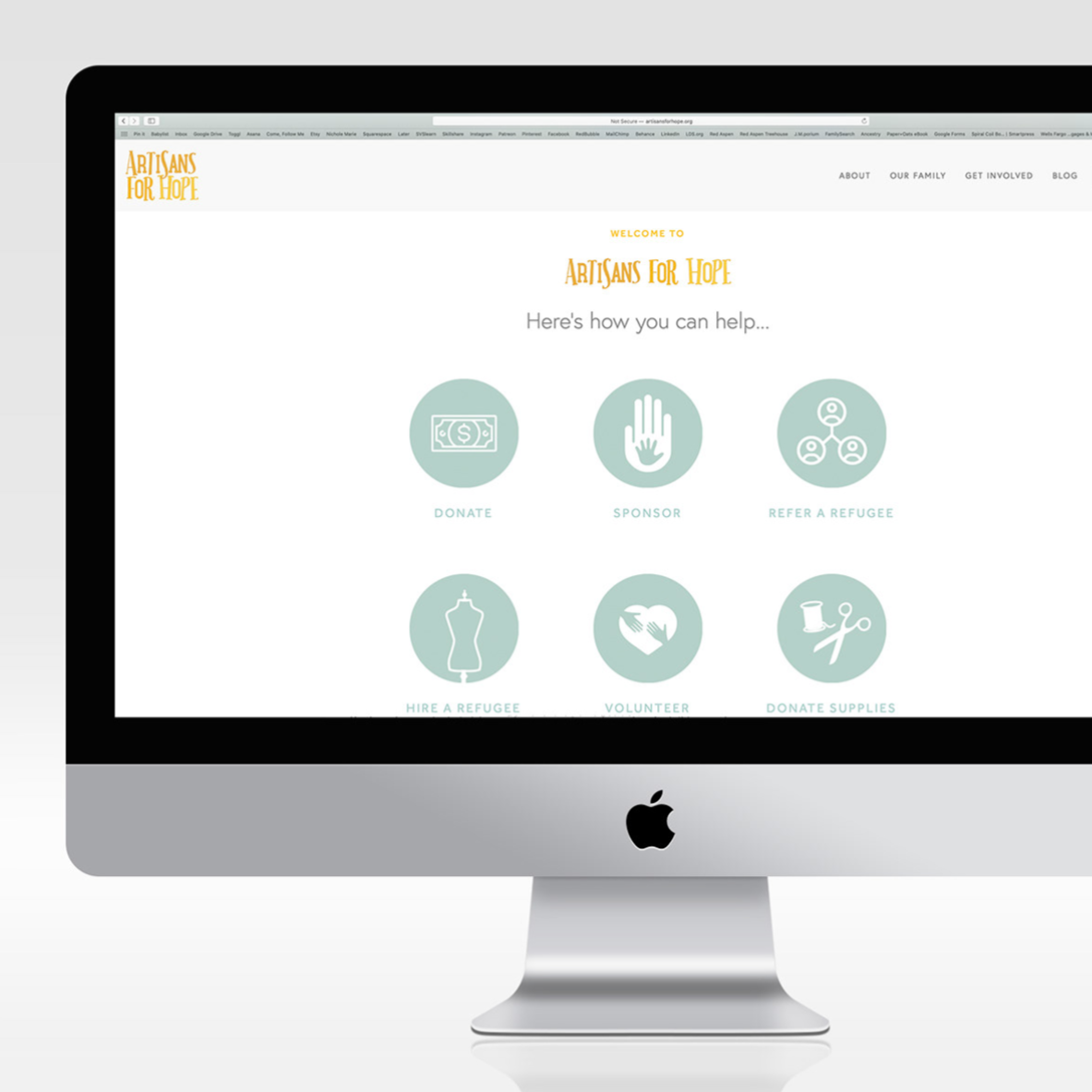 Artisans For Hope Branding