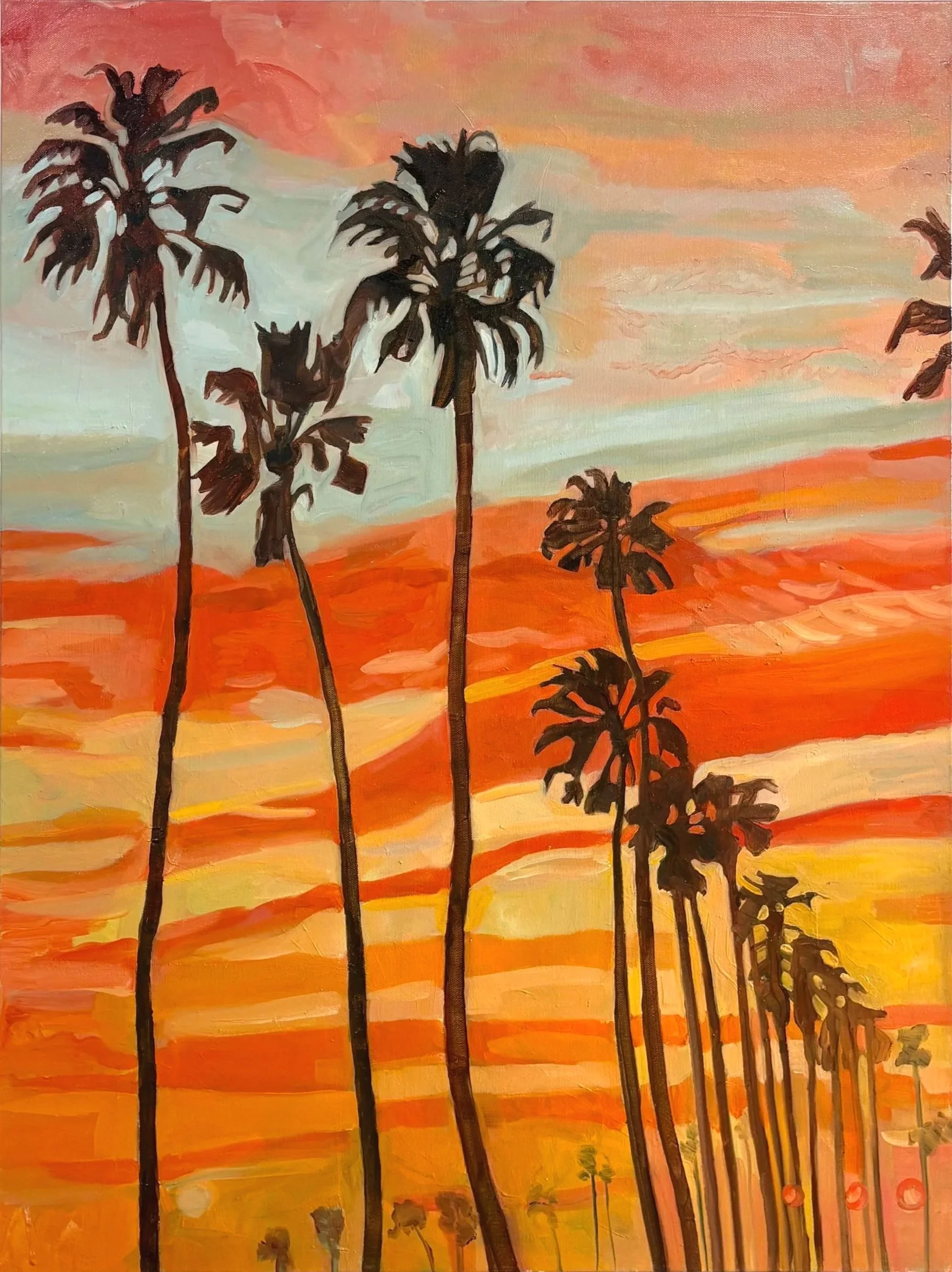 Hot Southern Heat, 30 X 40, Oil on Canvas