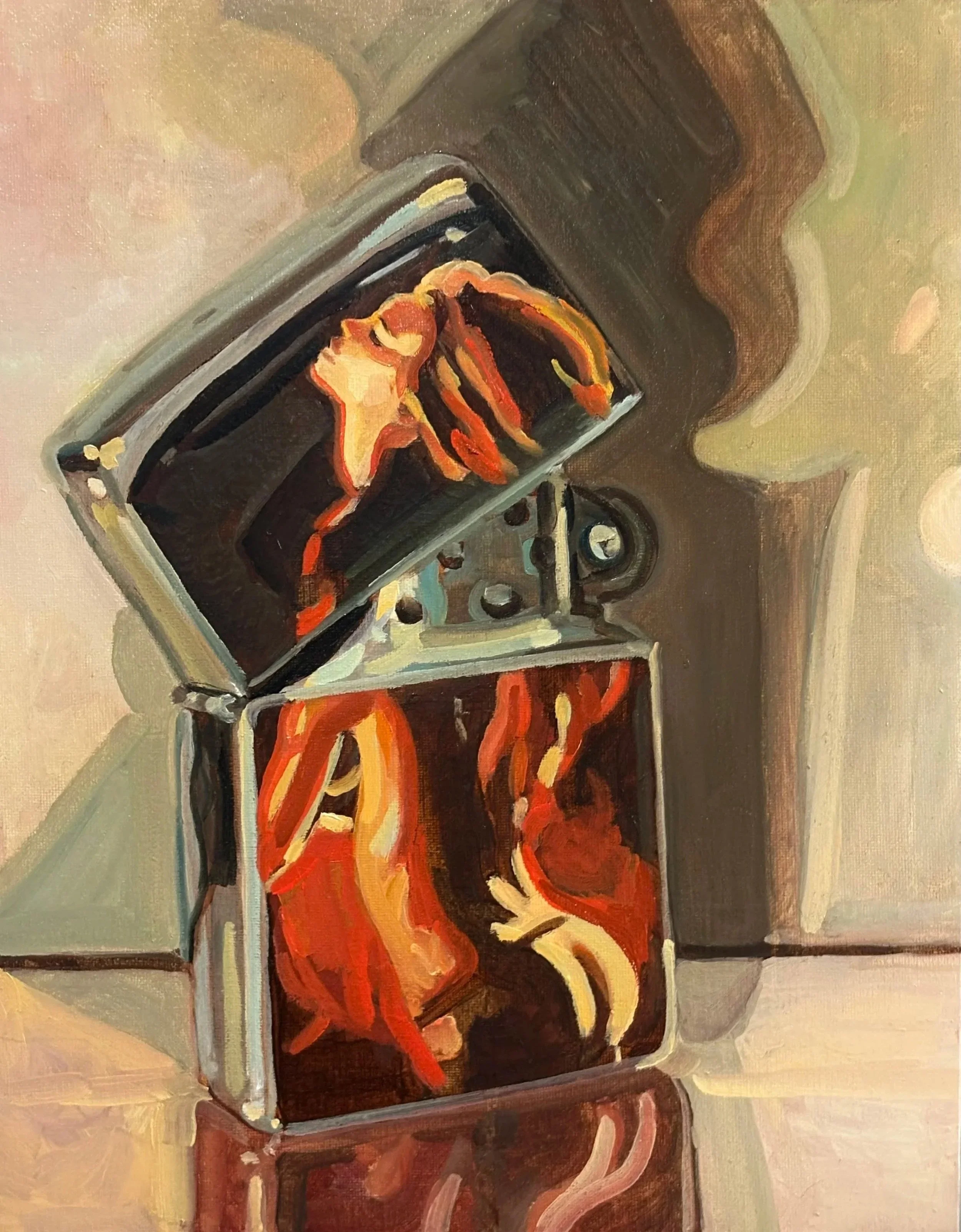 Light Me Up, 11 X 14, Oil on Canvas