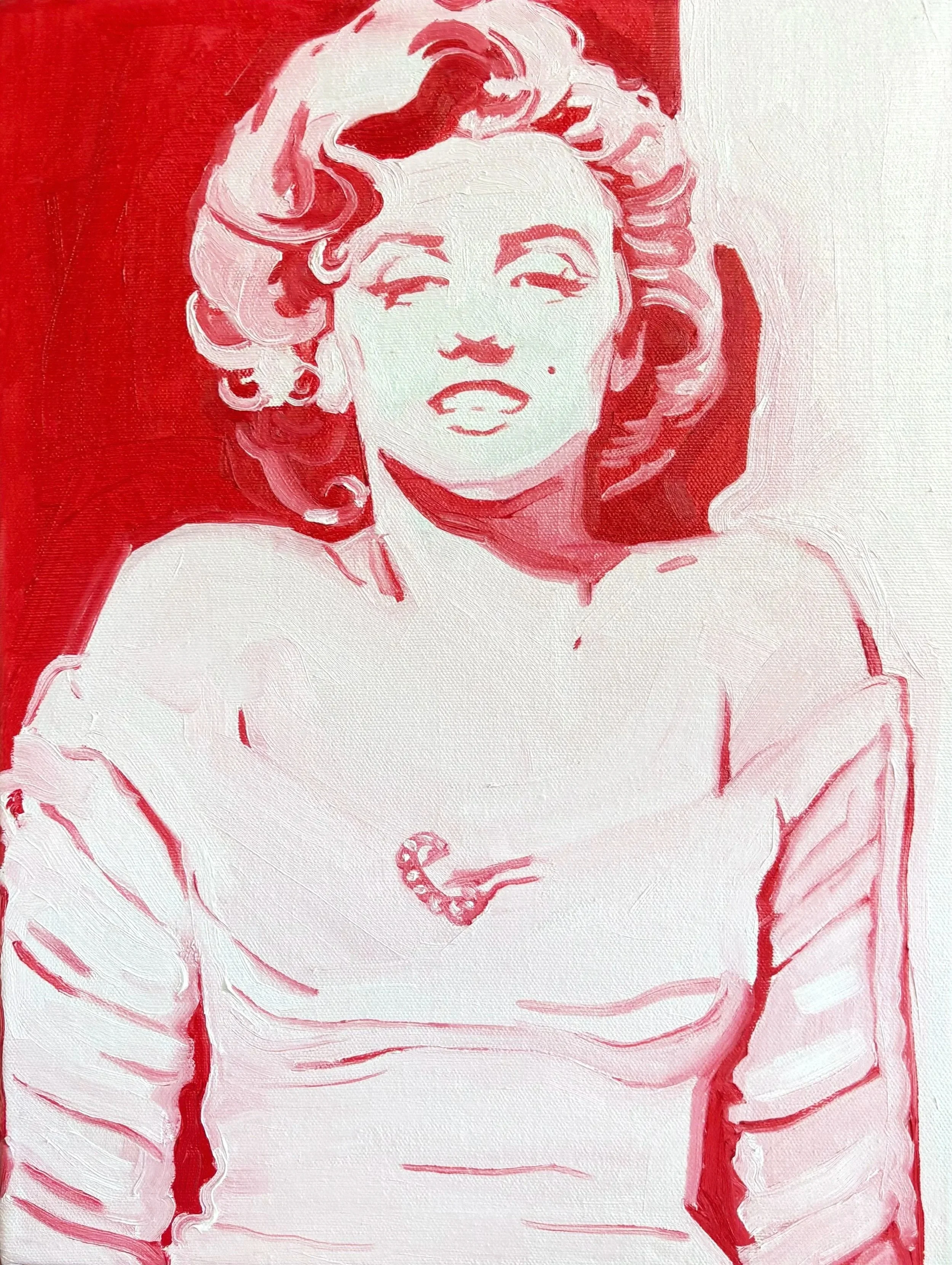 Norma Jean, 12 X 16 X 1.5, Oil on Canvas