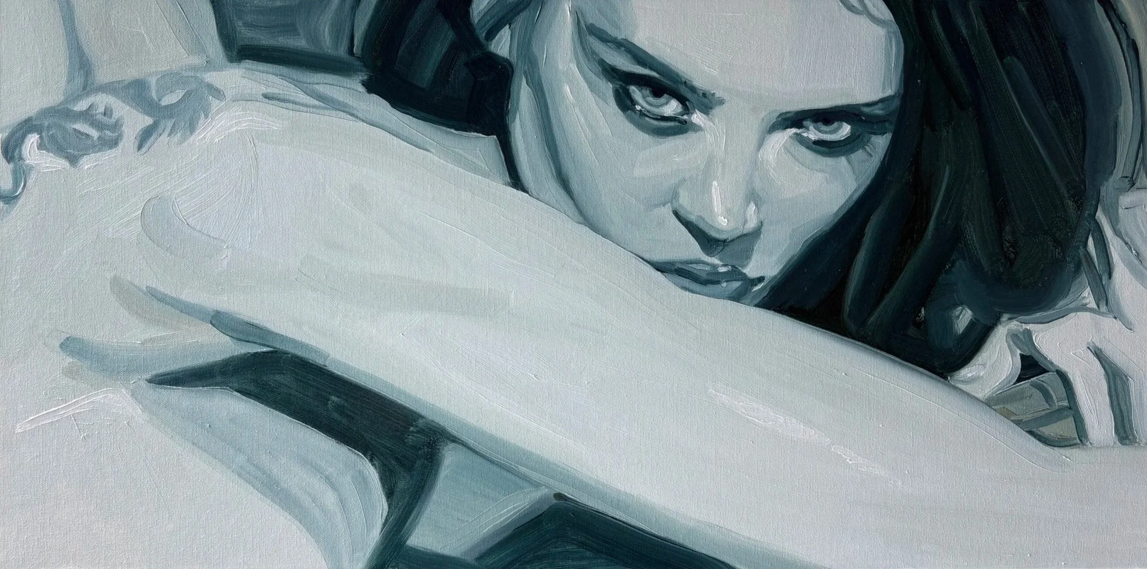 You Can Look but Can't Touch, 15 X 30 X 1.5, Oil