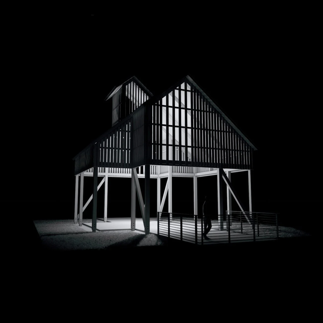 Simple, straightforward Montana barns inspire us. Especially when they glow at night...! Design Method is working through some designs for three mixed-use buildings west of Missoula (more to share in the following weeks). In-between designing about 5
