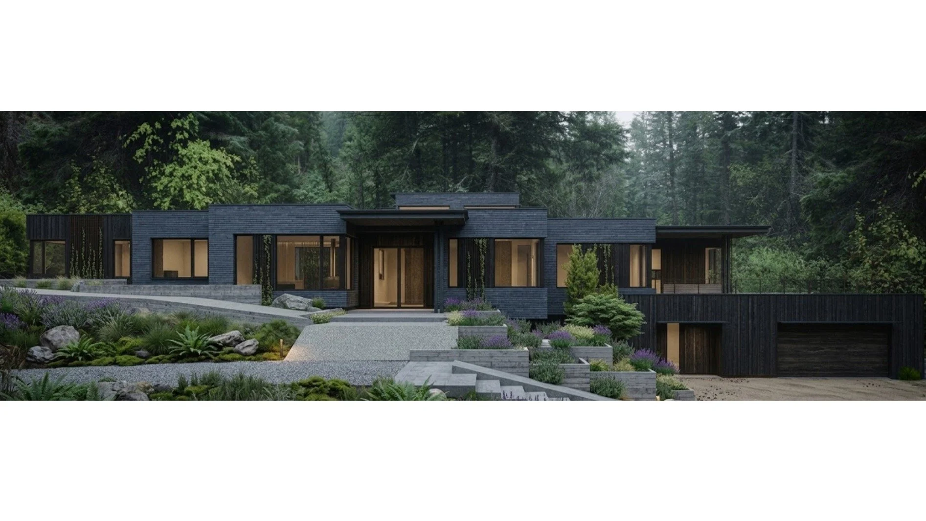 Sneak peek at the design process! We are currently dialing in the material palette for the Grant Creek Residence, exploring textures and tones that capture our clients' vision for their home. With construction officially underway, we are one step clo