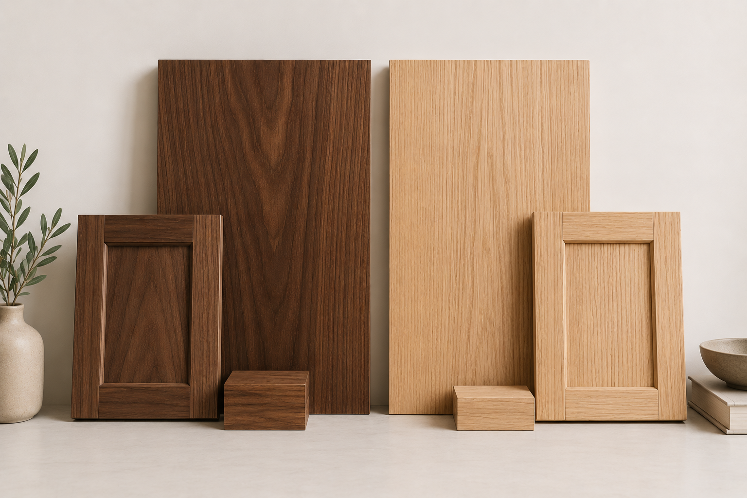 White Oak vs. Walnut: Which Is Best for Custom Cabinets &amp; Built-Ins?