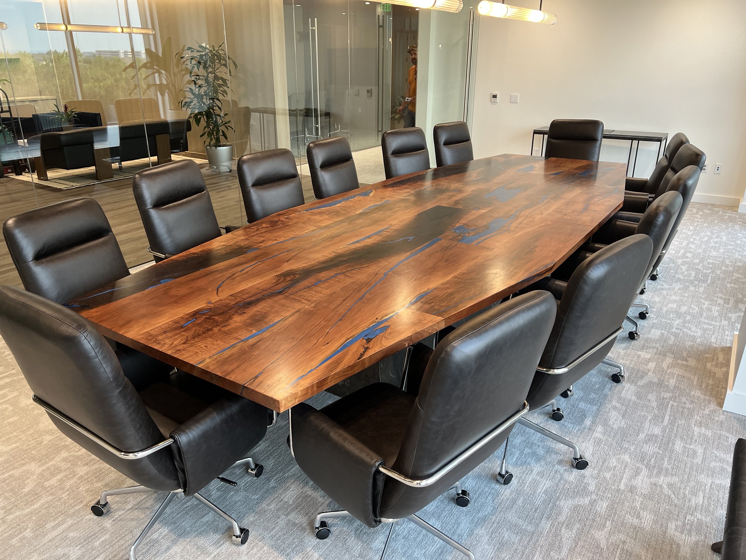 commercial conference table mesquite