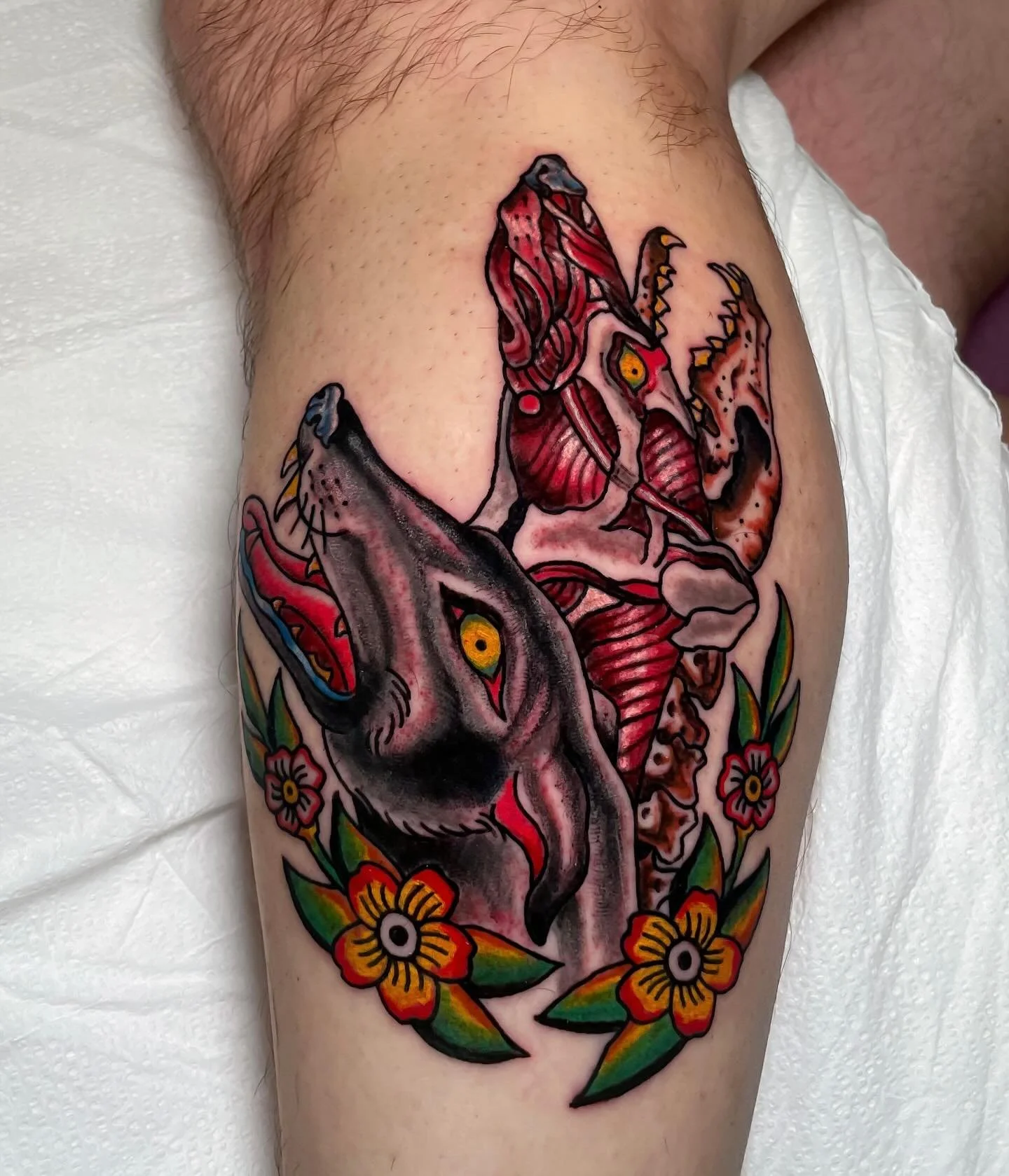 Cerberus tattoo by @misaortego ☠️
For appointments, DM Misa or text 360-504-6873

#seattletattoo #seattletattooartist #cerberustattoo #cerberus #dogtattoo