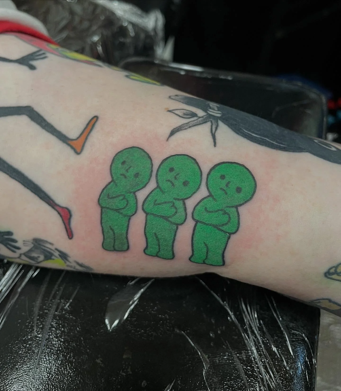 Smiskis by @sclarktattoos 🍀
For appointments, DM Sierra or email sclarktattoos@gmail.com

#seattletattoo #seattletattooartist #smiski #smiskitattoo #trinket #traditionaltattoo #tattooapprentice #queertattooartist