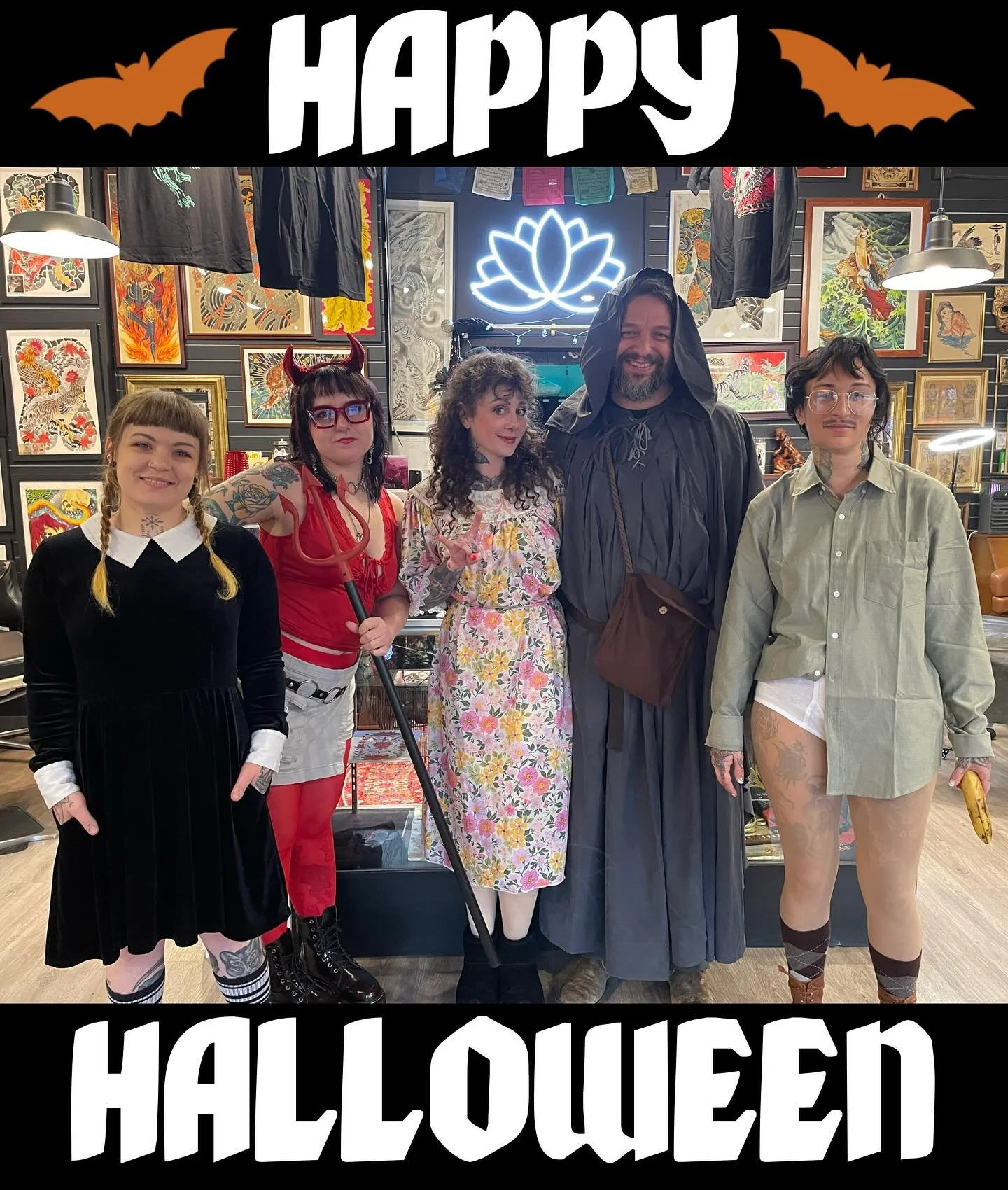 Happy Halloween from White Lotus! 💀🎃👻🦇