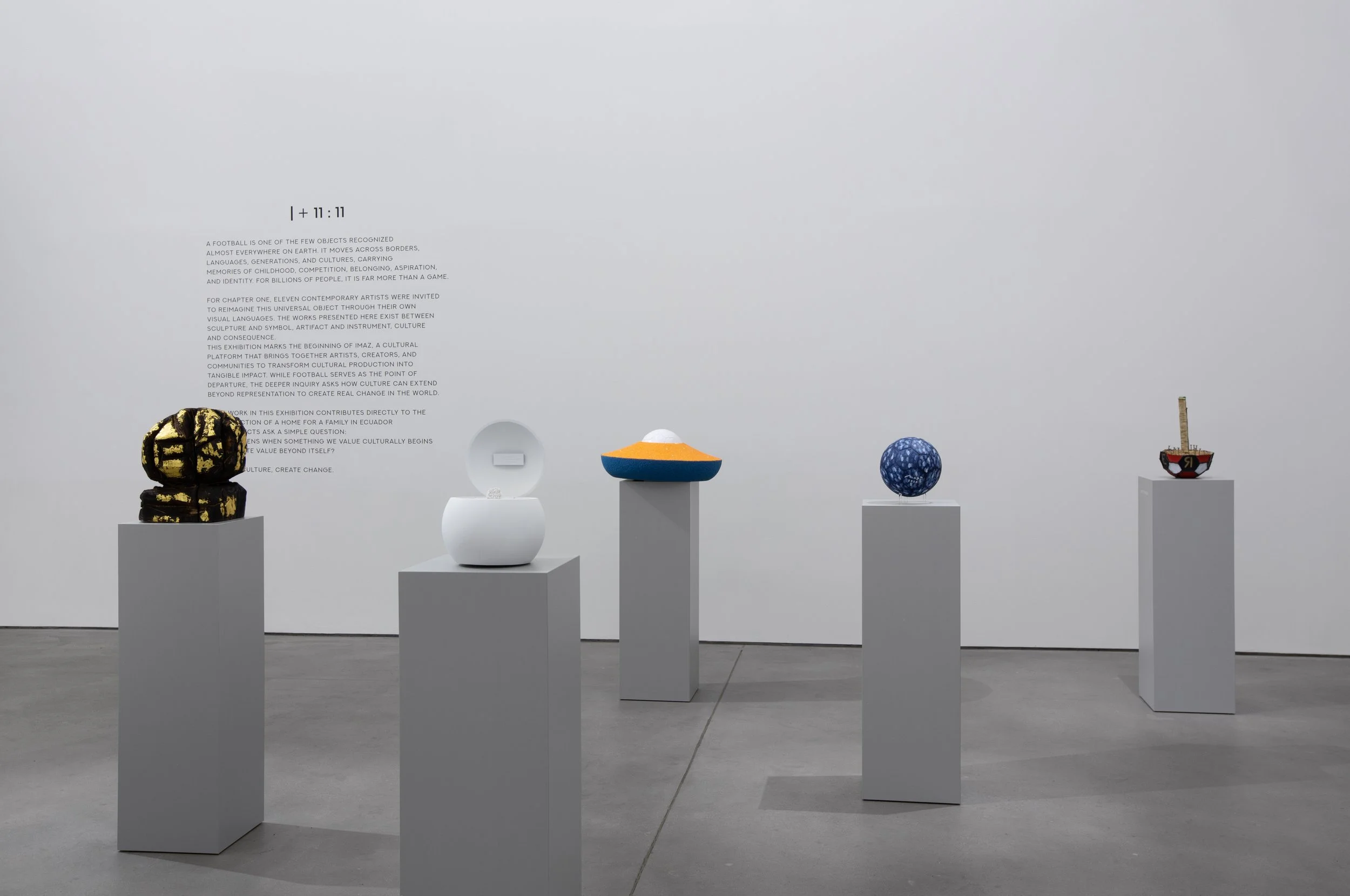 IMAZ FOUNDATION

WHERE THE WORLD’S ARTISTS,
MEET THE WORLD'S GAME. 

Curated by Javier Martin

Artist:

Dustin Yellin, Lucia Hierro, Jamel Robinson, Sebastian Errazuriz, Ryan Schneider, Soraya Abu Naba’a, Vincent Beaurin, Wes Aderhold, Jose Duran, Ma