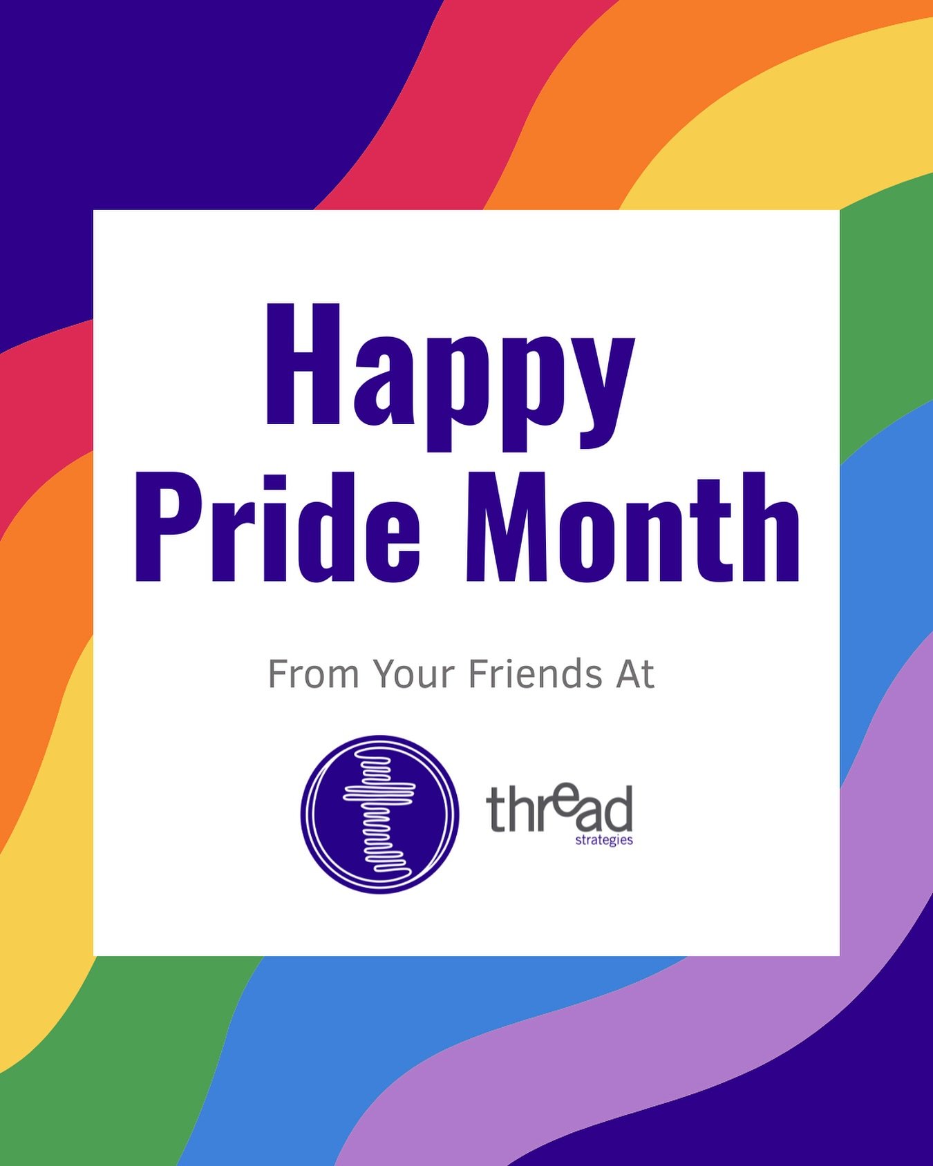 🌈 Happy Pride Month from all of us at Thread Strategies! We&rsquo;re proud to stand with the LGBTQ+ community, this month and every month, as we celebrate love, identity, and the power of collective voice.

Thread is grateful to work alongside nonpr