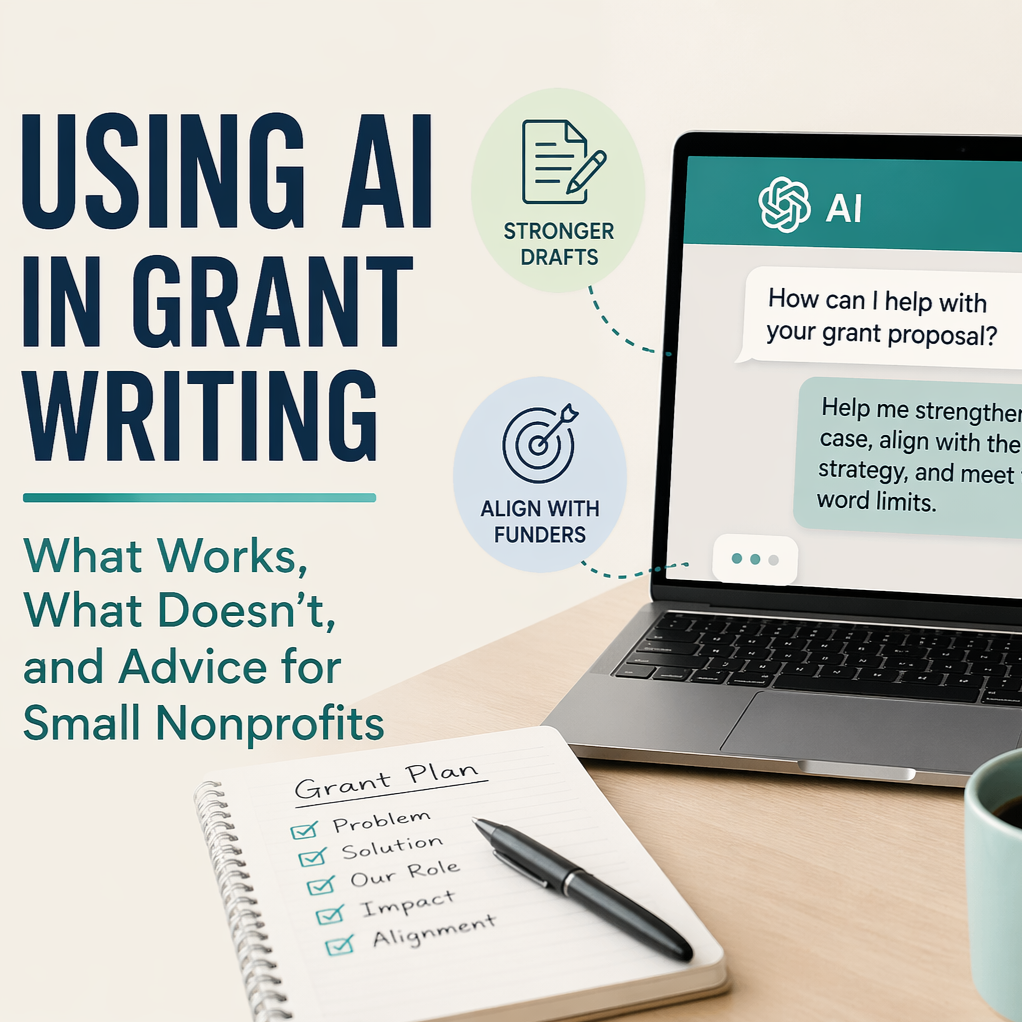 Spotlight on Our Spool: What AI Can (and Can’t) Do for Grant Writing