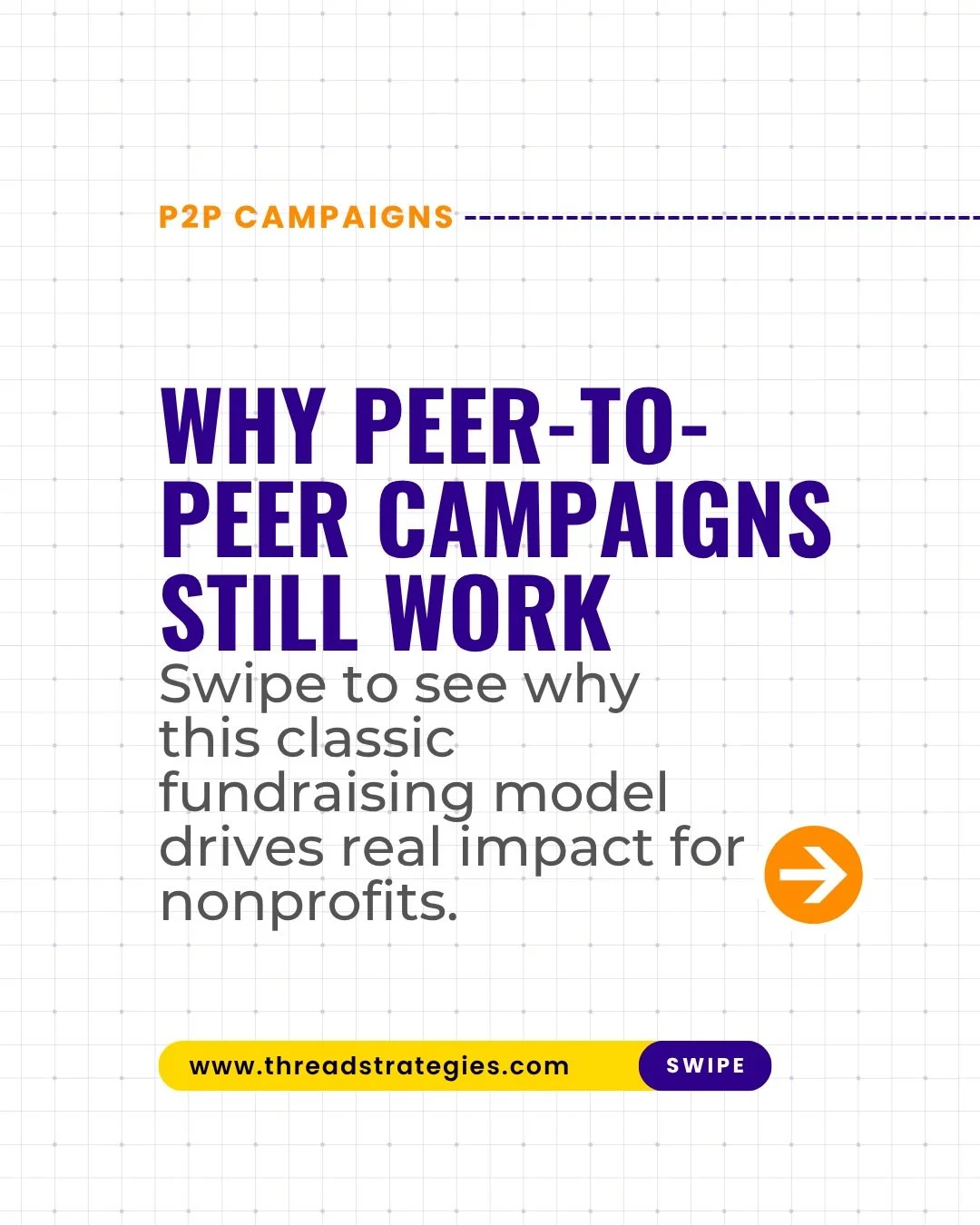 Why does peer-to-peer fundraising still work? Because people trust people. 💜
Peer-to-peer (P2P) campaigns turn one appeal into many by empowering your supporters to share your mission with the people who know and trust them. The result? Expanded rea