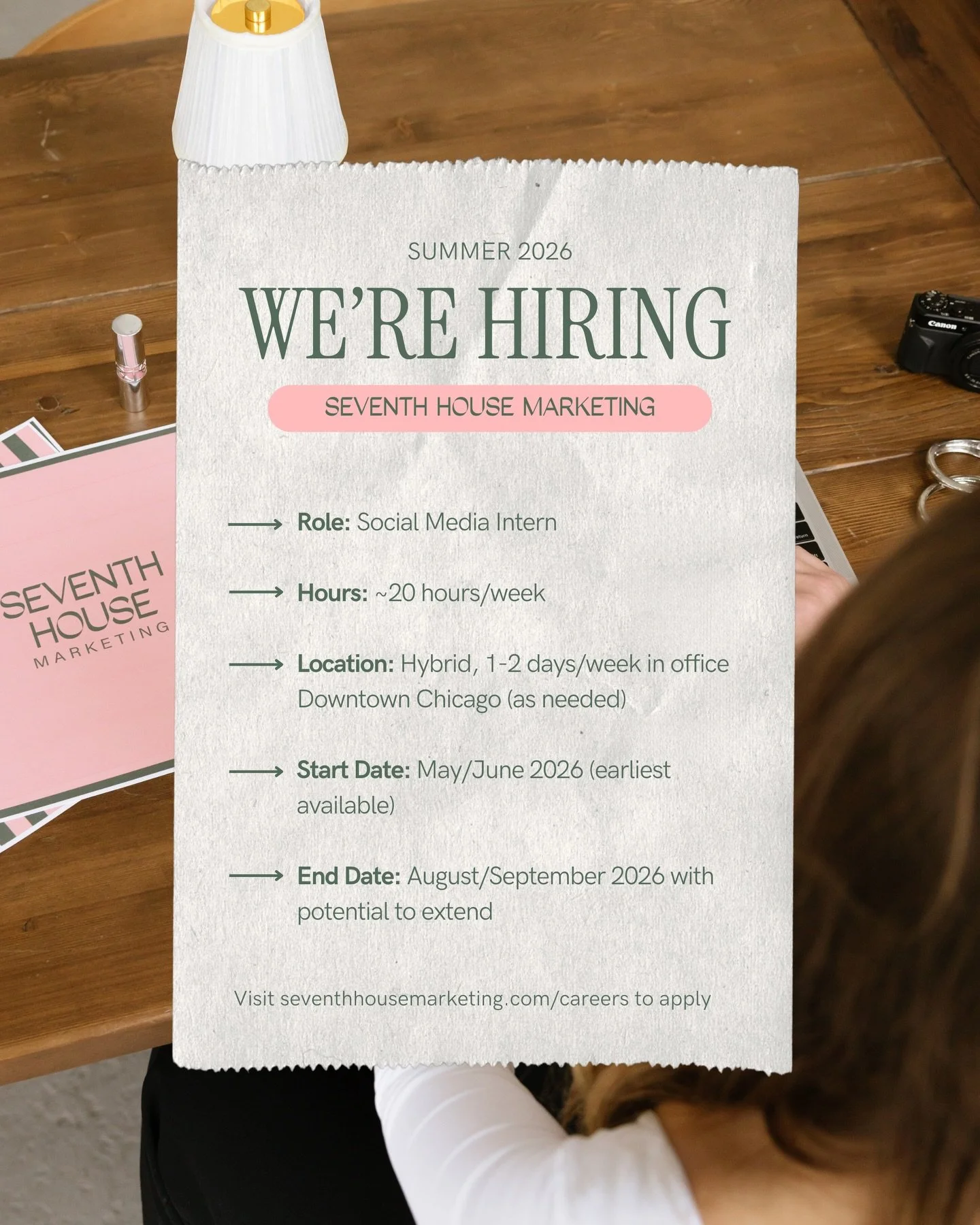 Sooo who&nbsp;wants to spend the summer with us? 📋✨🖊️ Paid summer&nbsp;intern role, apply in our bio