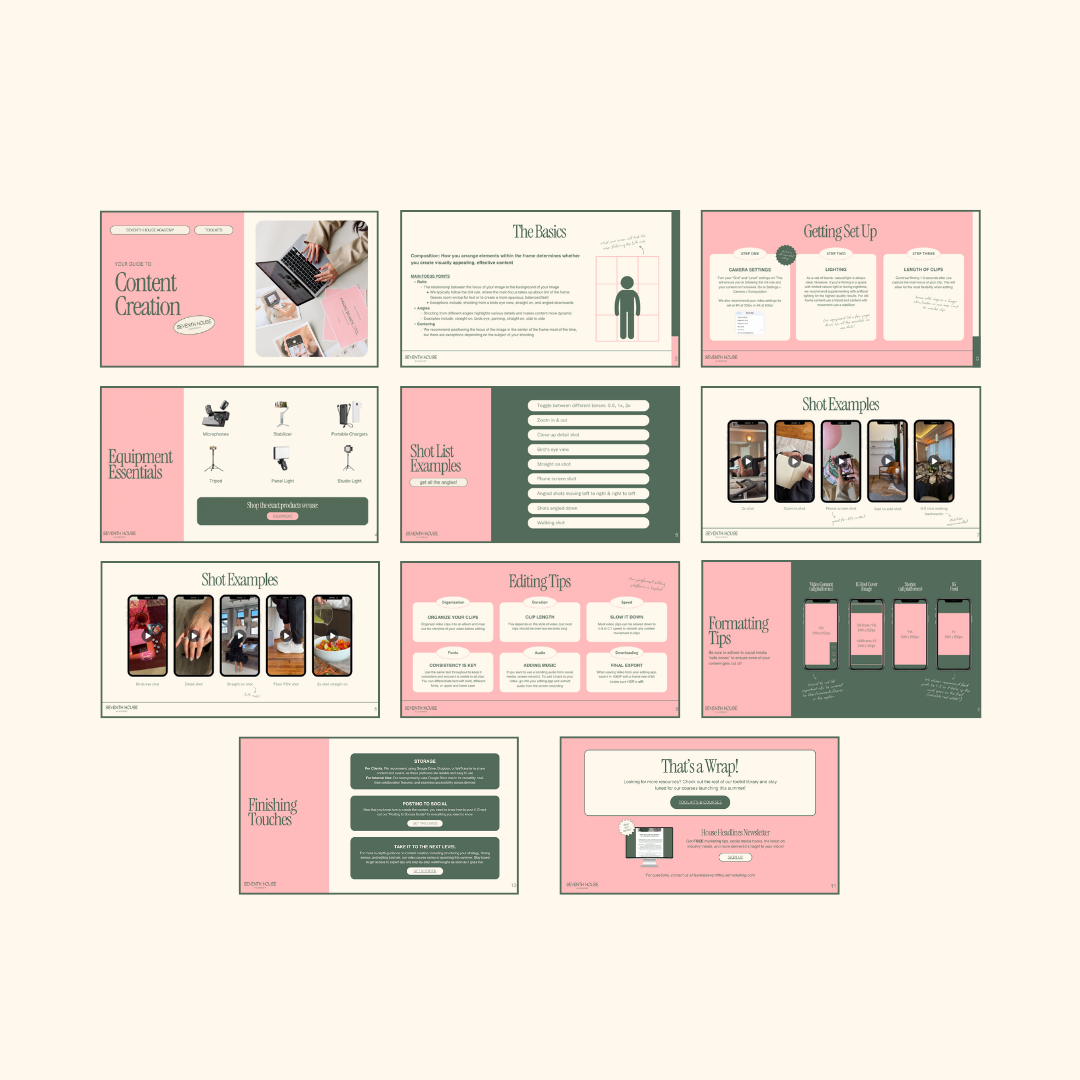 Content Creation Guide — Seventh House Marketing