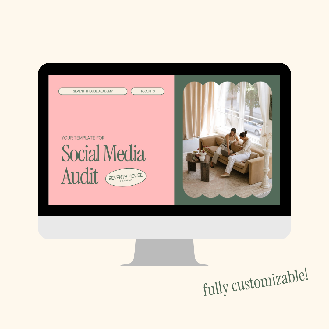 Social Audit Template (Canva)