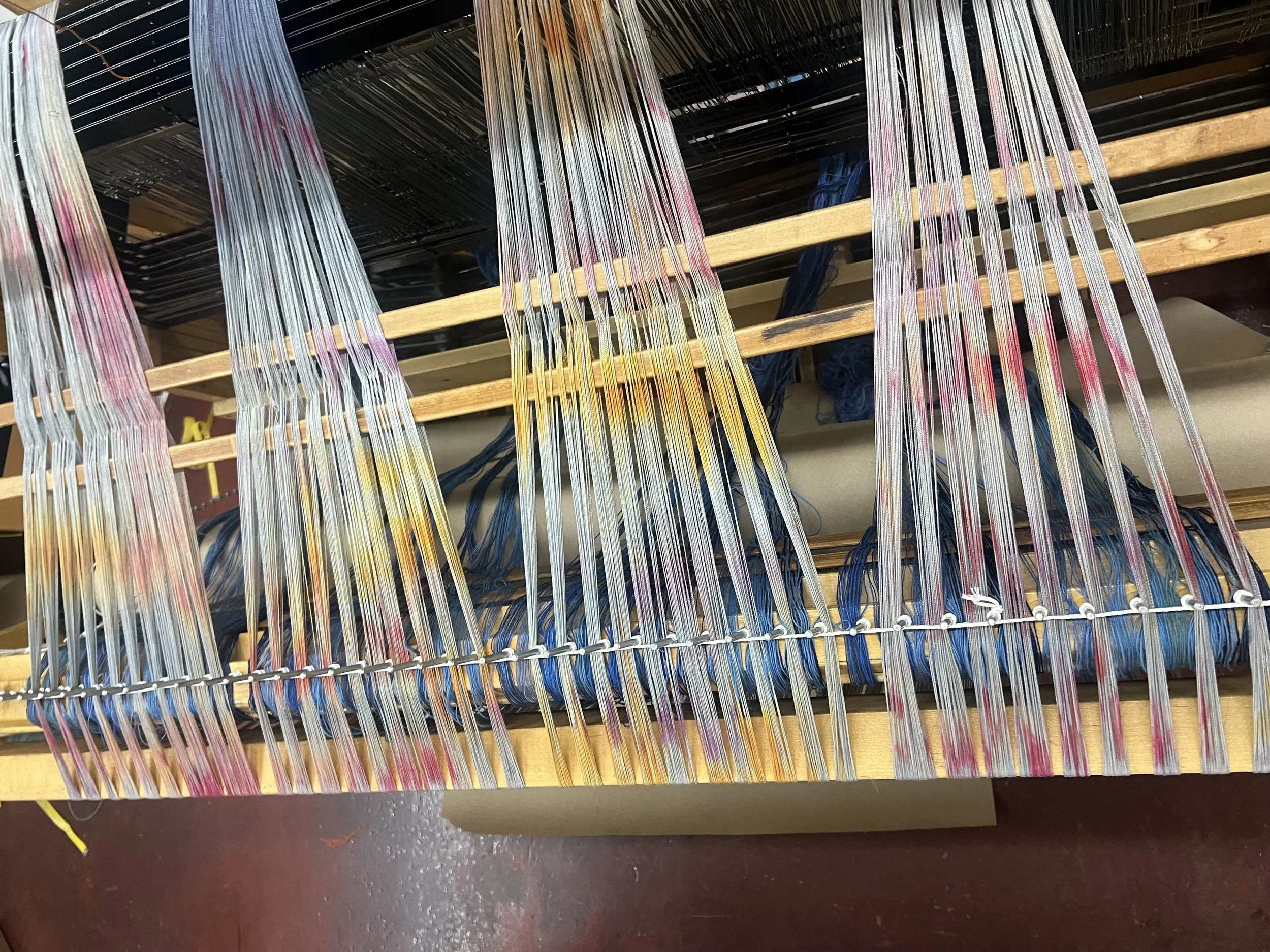 MX dyed warp