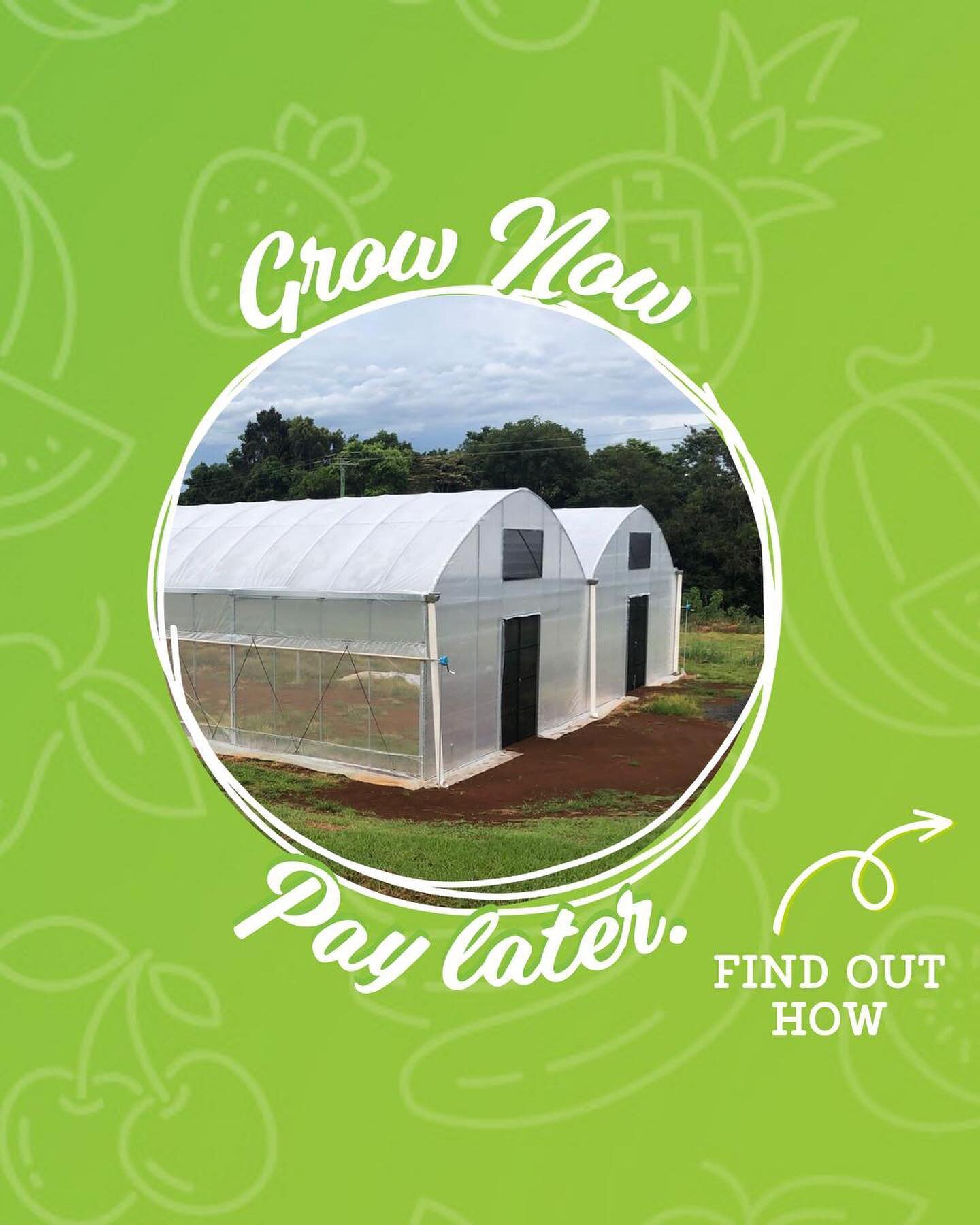 Secure your GROWTunnel for Spring, with our 'Grow Now, Pay Later' plan.
 
We've partnered with Humm &ndash; Australia's leading Buy Now Pay Later provider.
 
Secure your GROWTunnel get your tunnel set up before Spring -
for as little as $100/week *
 