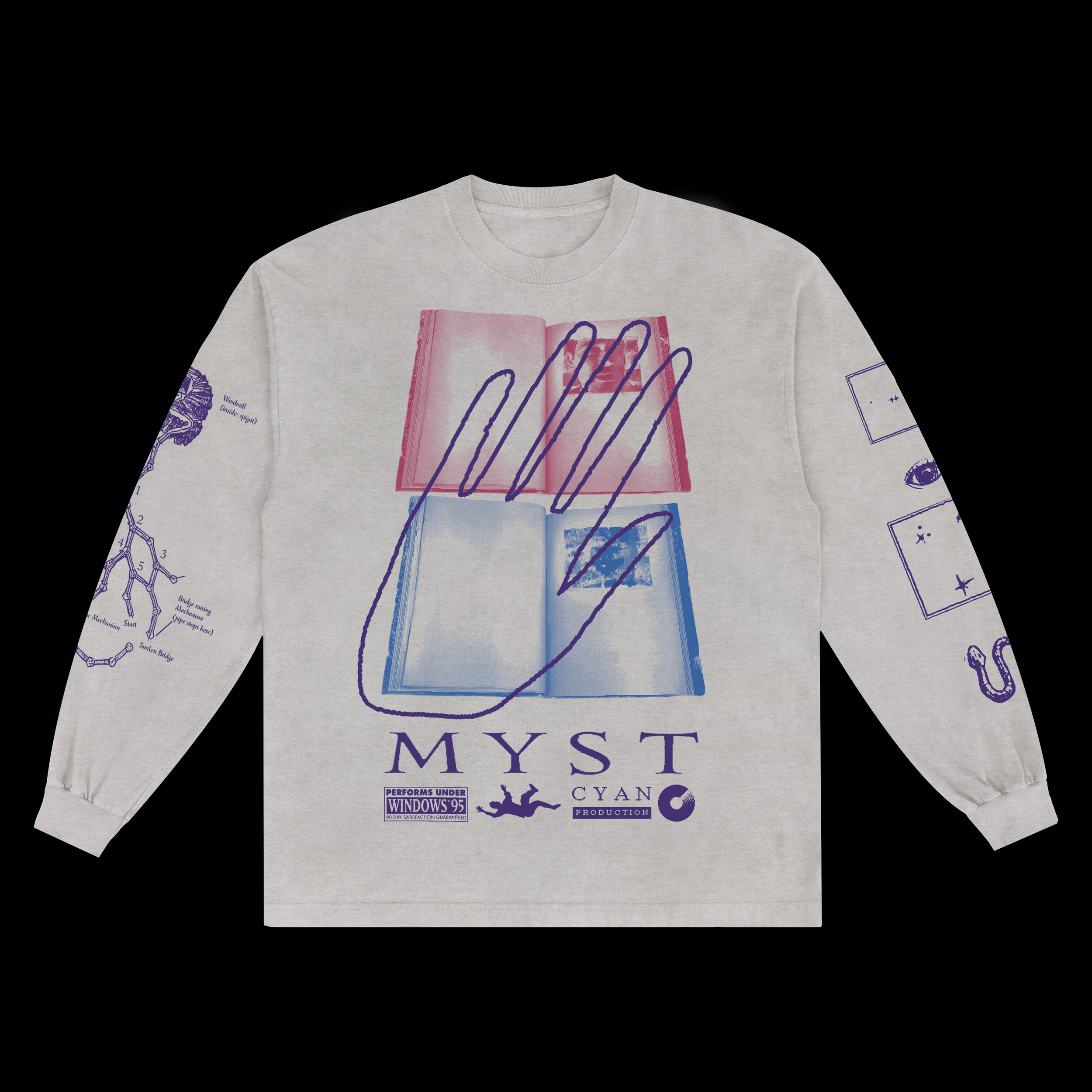 Night Gallery March 2026: MYST Tee Front