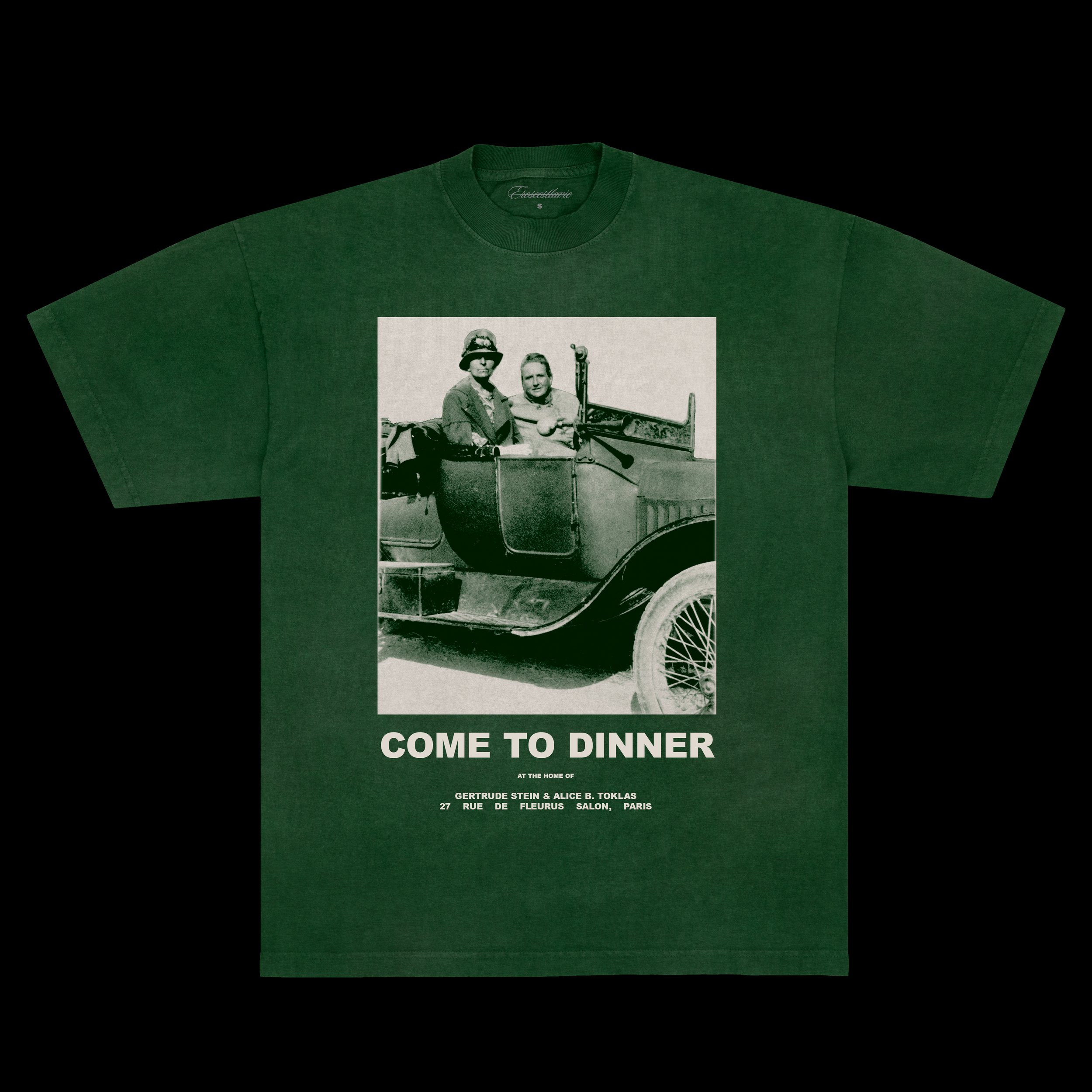 Night Gallery May 2026: Gertrude & Alice Tee Front