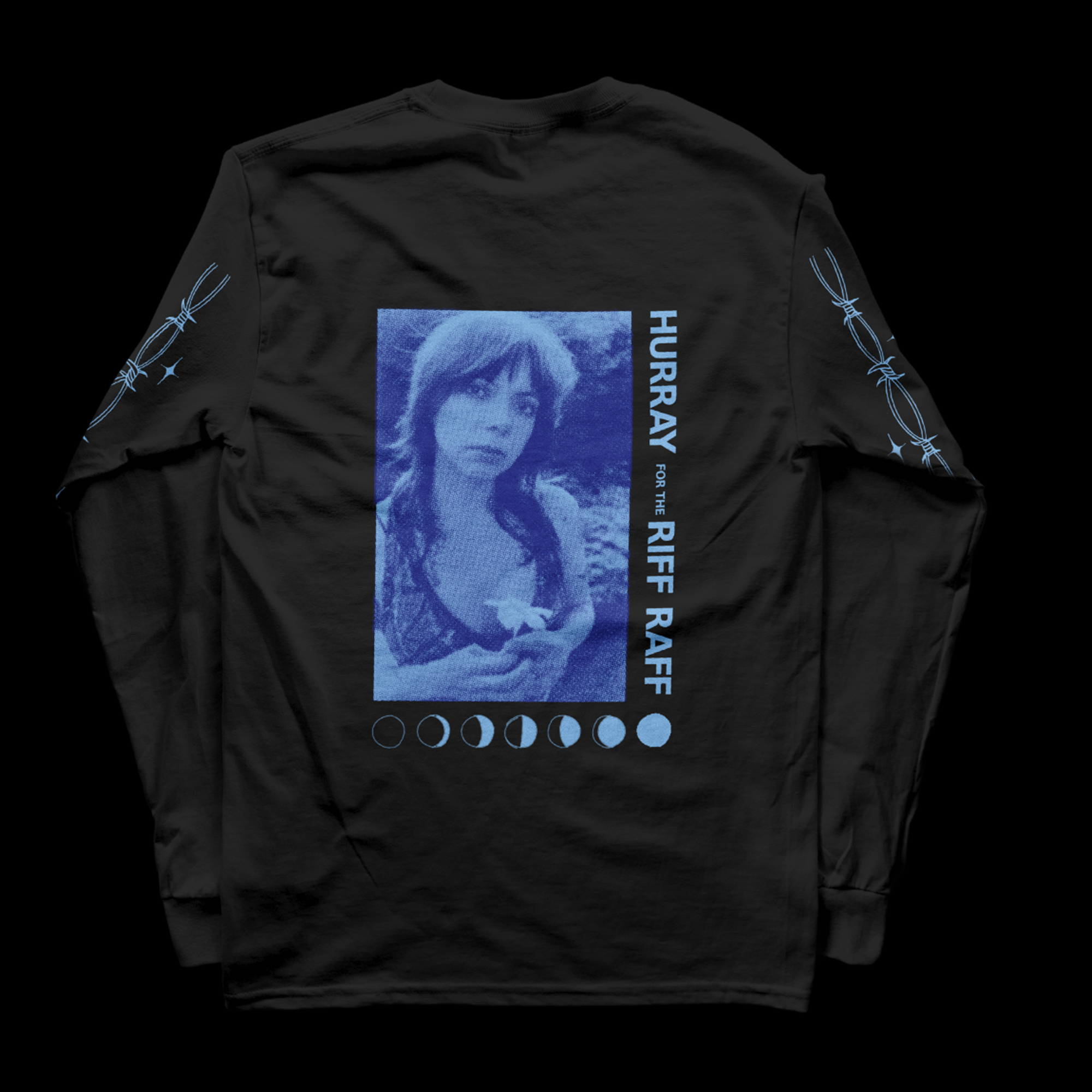 Hurray for the Riff Raff Live Album 2026 Longsleeve: Botanical Lockup Back